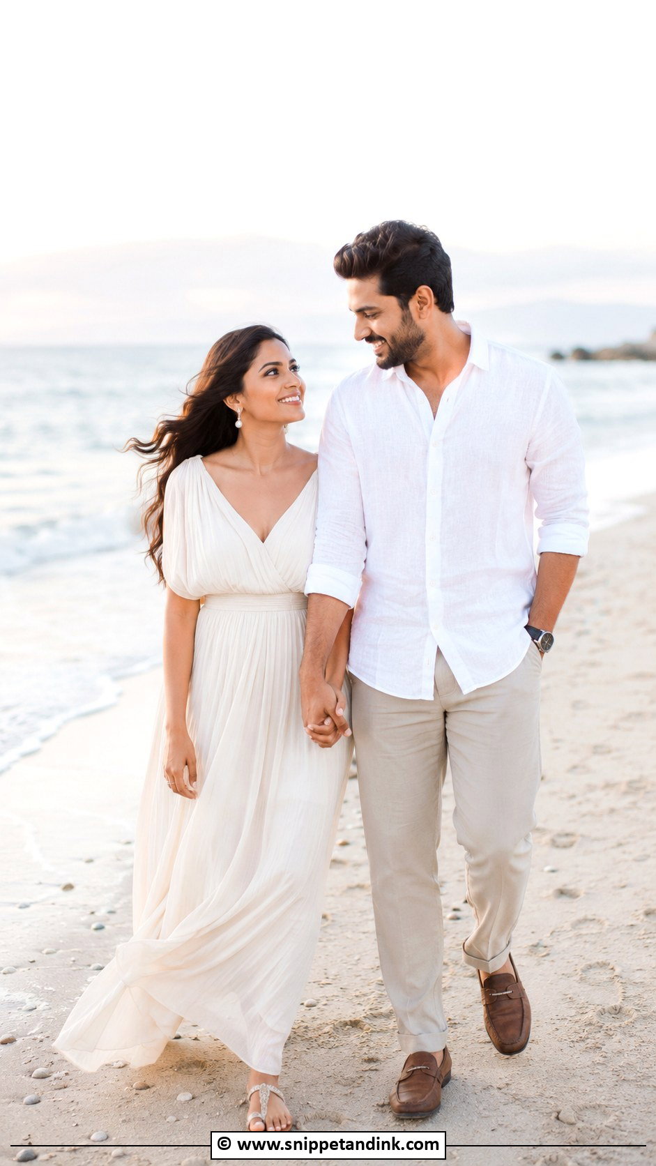 Pre Wedding Shoot Beach Outfit - Snippet and Ink - 30 Pre Wedding Shoot Outfit Ideas