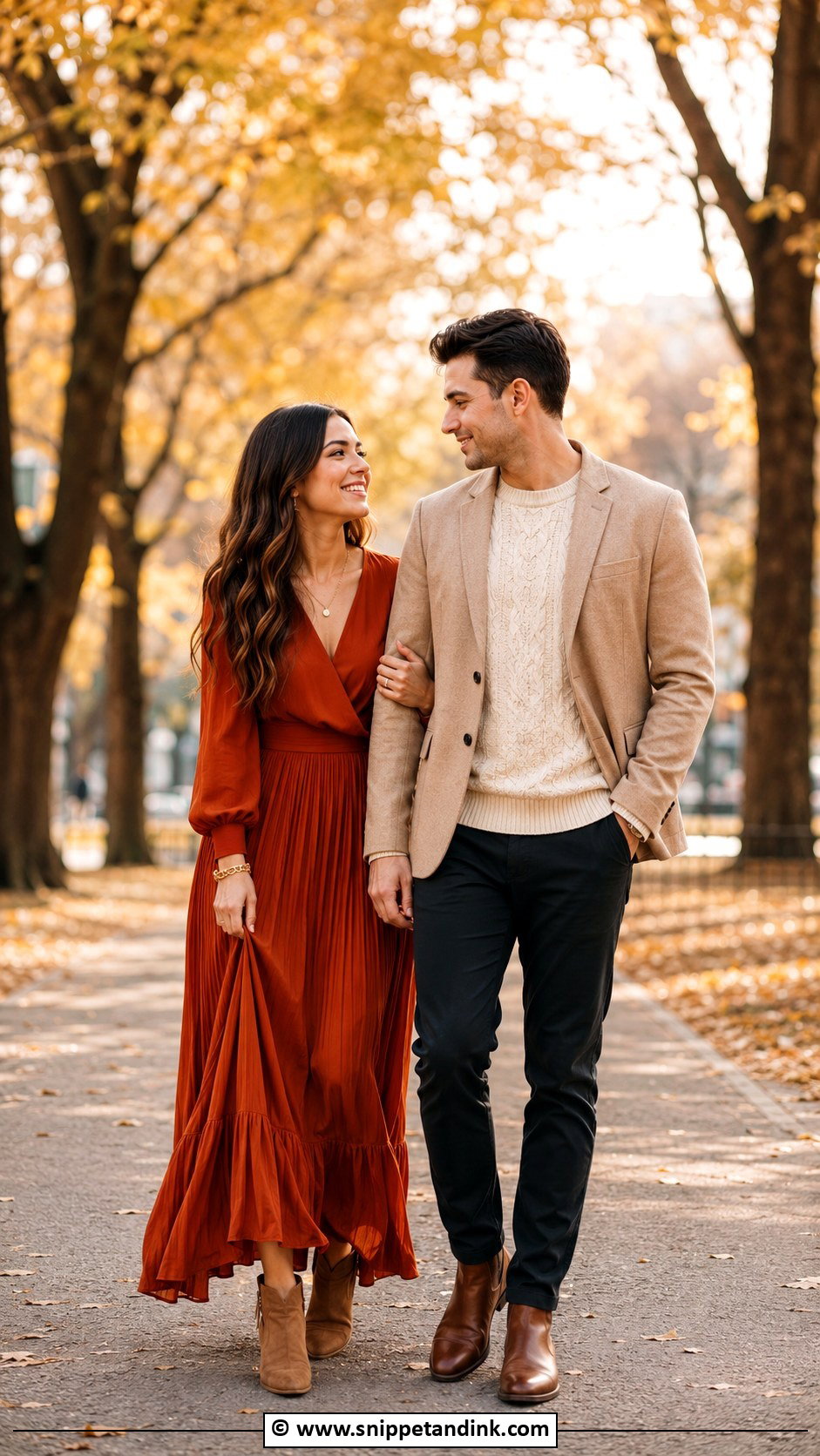 Pre Wedding Shoot Fall Outfit - Snippet and Ink - 30 Pre Wedding Shoot Outfit Ideas
