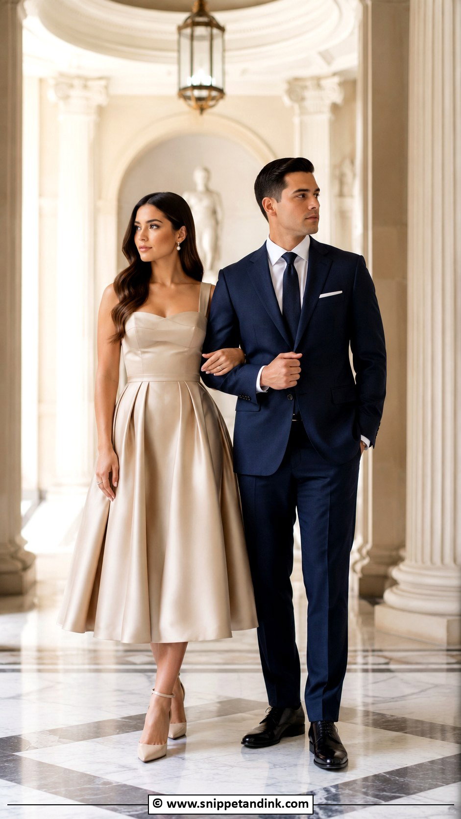 Pre Wedding Shoot Formal Couple Outfit - Snippet and Ink - 30 Pre Wedding Shoot Outfit Ideas