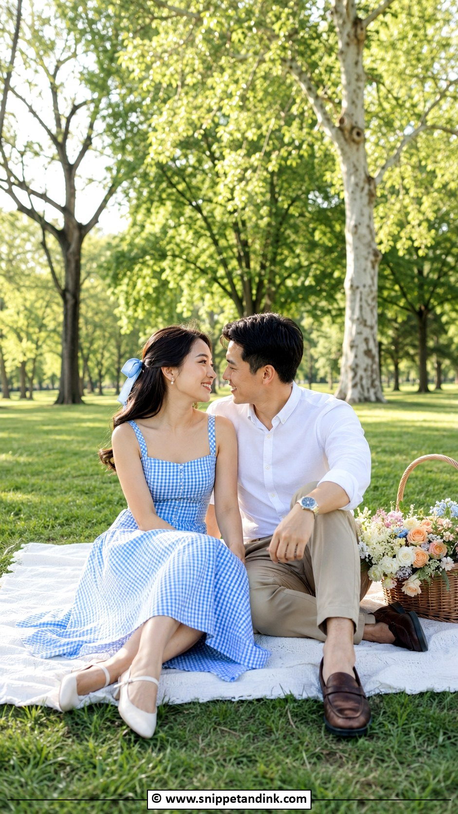Pre Wedding Shoot Picnic Outfit - Snippet and Ink - 30 Pre Wedding Shoot Outfit Ideas