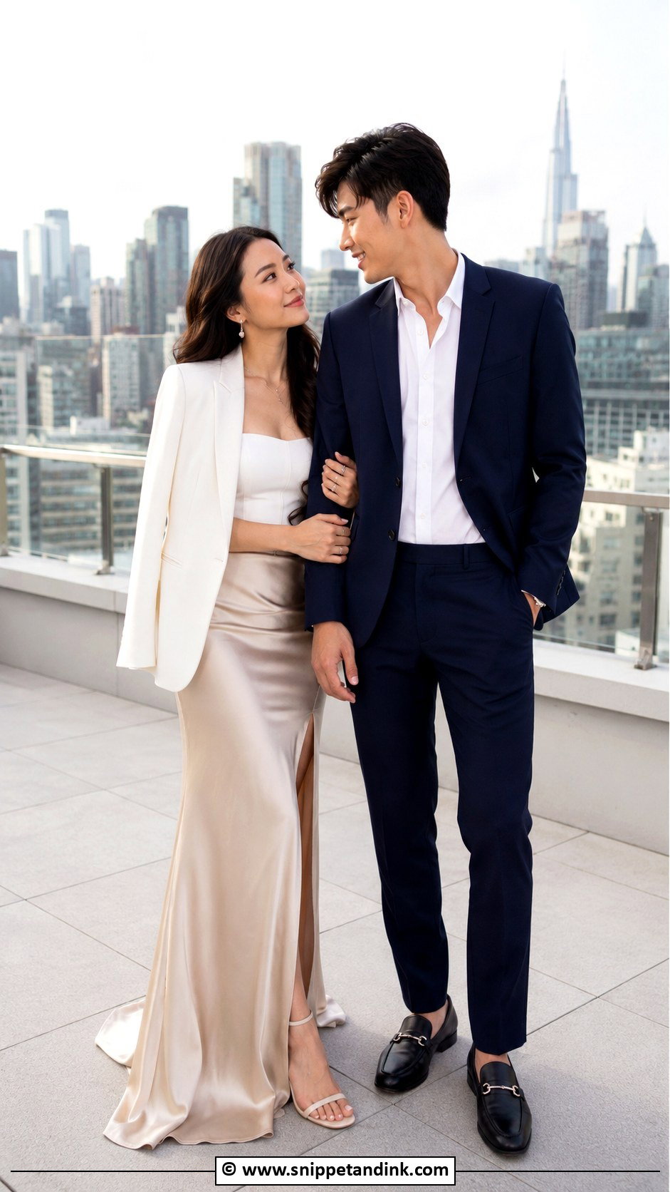 Pre Wedding Shoot Rooftop Outfit - Snippet and Ink - 30 Pre Wedding Shoot Outfit Ideas