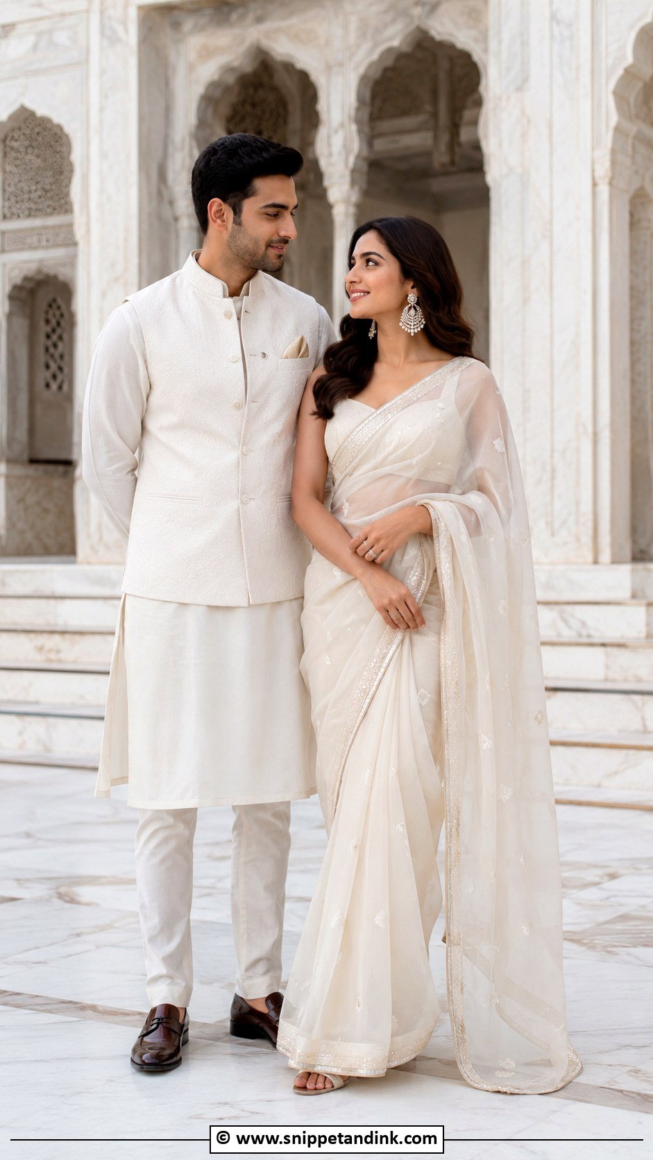 Pre Wedding Shoot Saree Outfit - Snippet and Ink - 30 Pre Wedding Shoot Outfit Ideas
