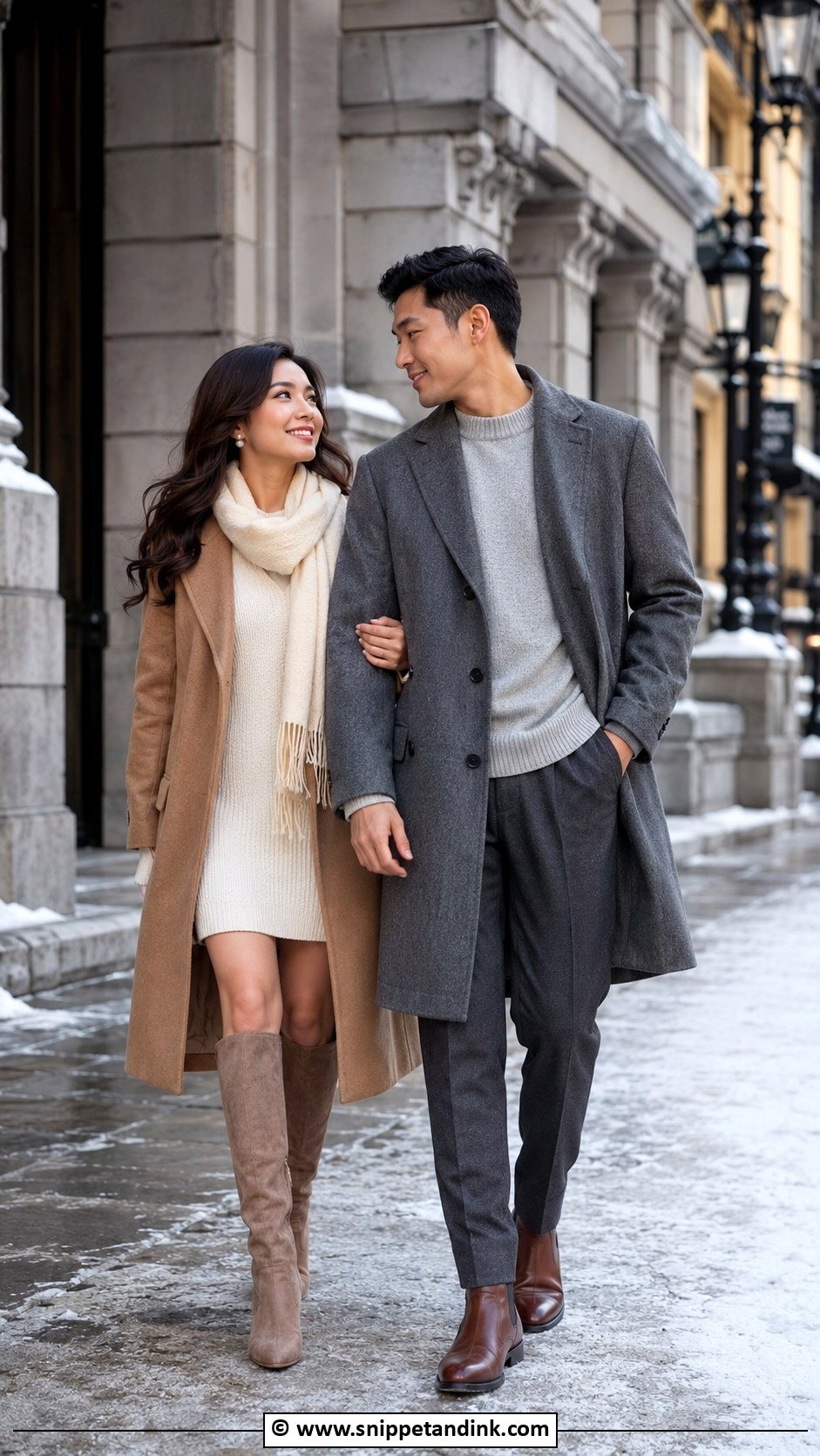 Pre Wedding Shoot Winter Outfit - Snippet and Ink - 30 Pre Wedding Shoot Outfit Ideas