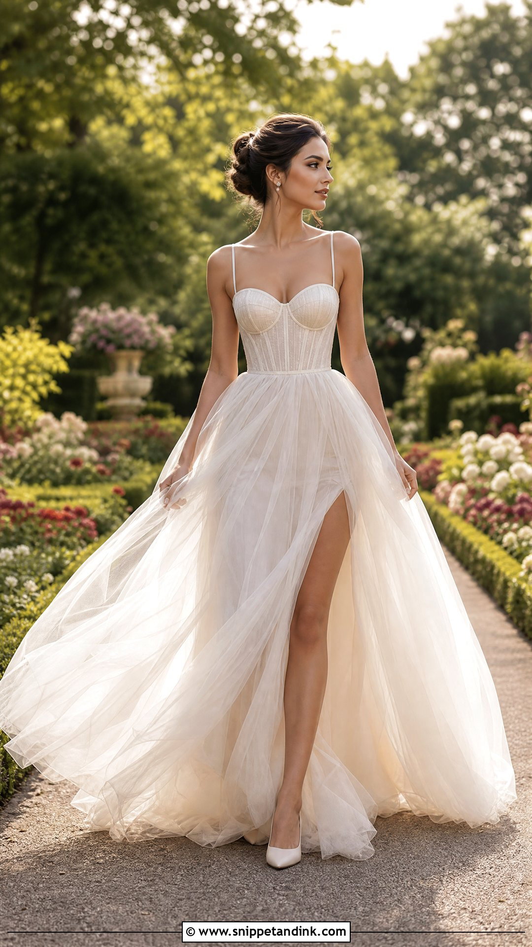 Pre Wedding Tulle Gown - Snippet and Ink - 20 Pre Wedding Gowns