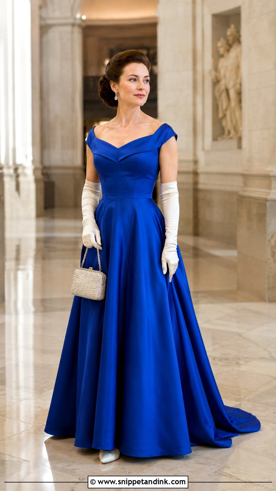 Princess 1940s Ball Gown - Snippet and Ink - 20 1940S Ball Gown Ideas