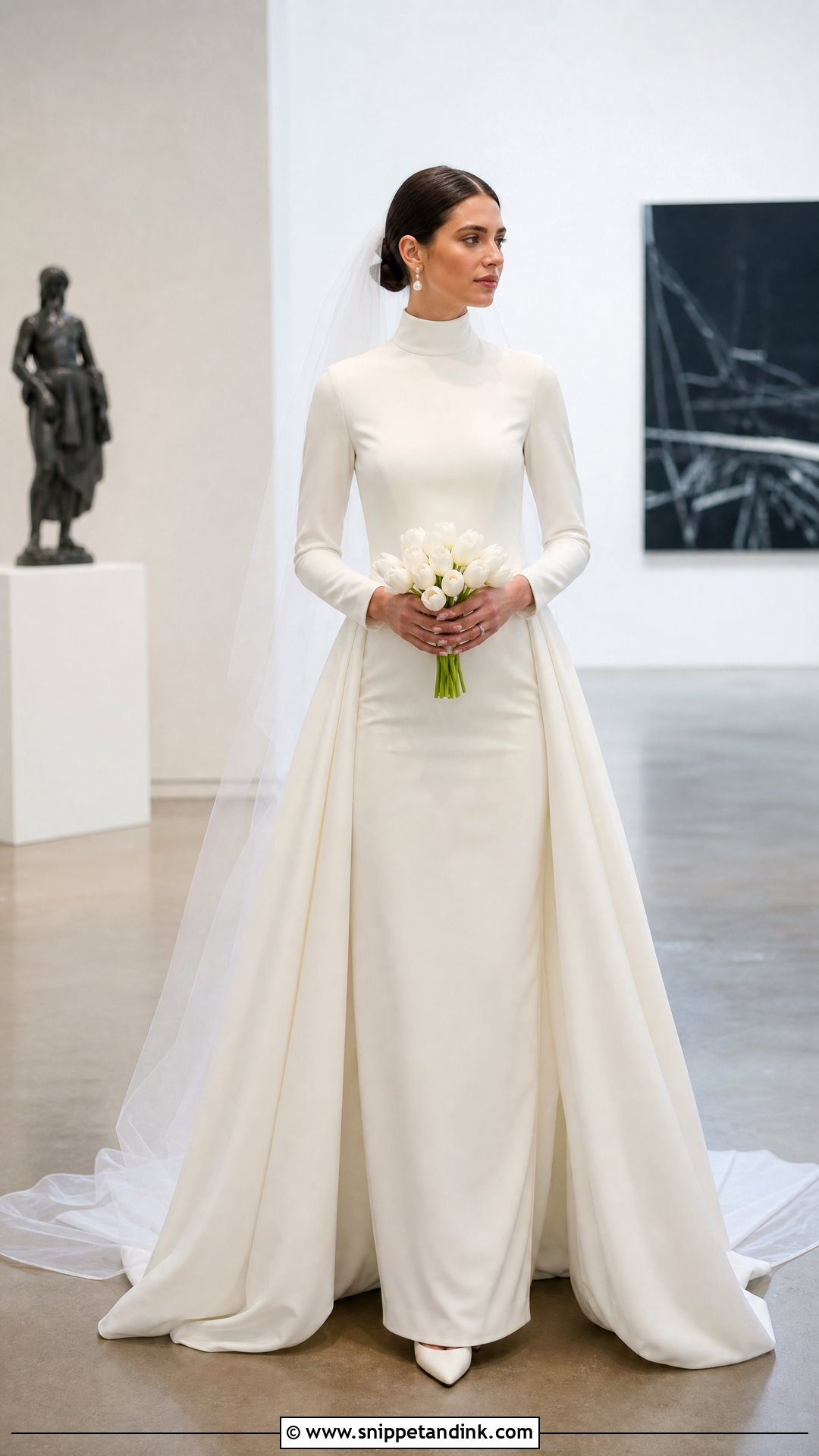 Princess Anne Minimalist Wedding Dress - Snippet and Ink - 20 Princess Anne Wedding Dress Ideas