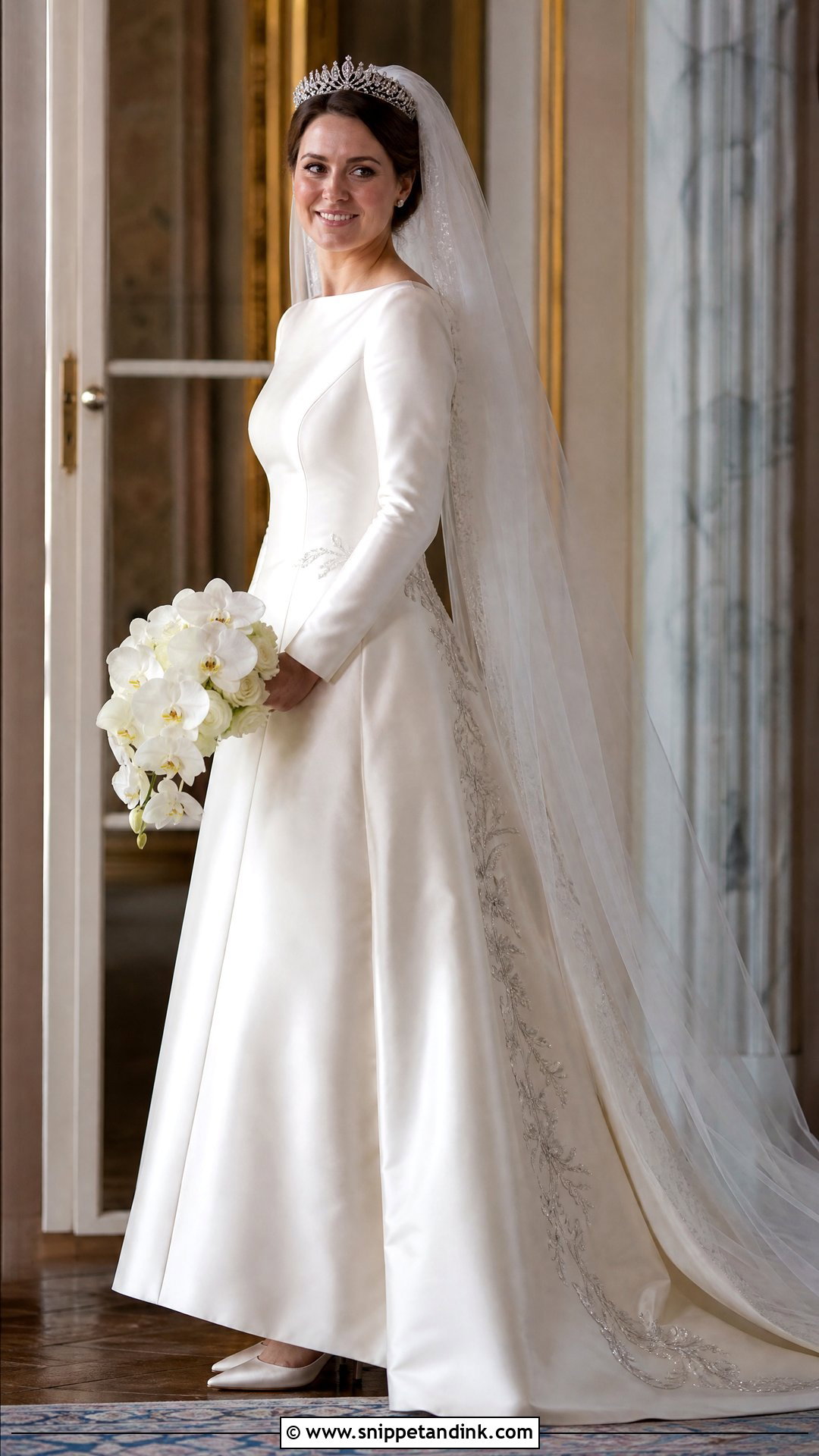 Princess Anne Princess Line Wedding Dress - Snippet and Ink - 20 Princess Anne Wedding Dress Ideas