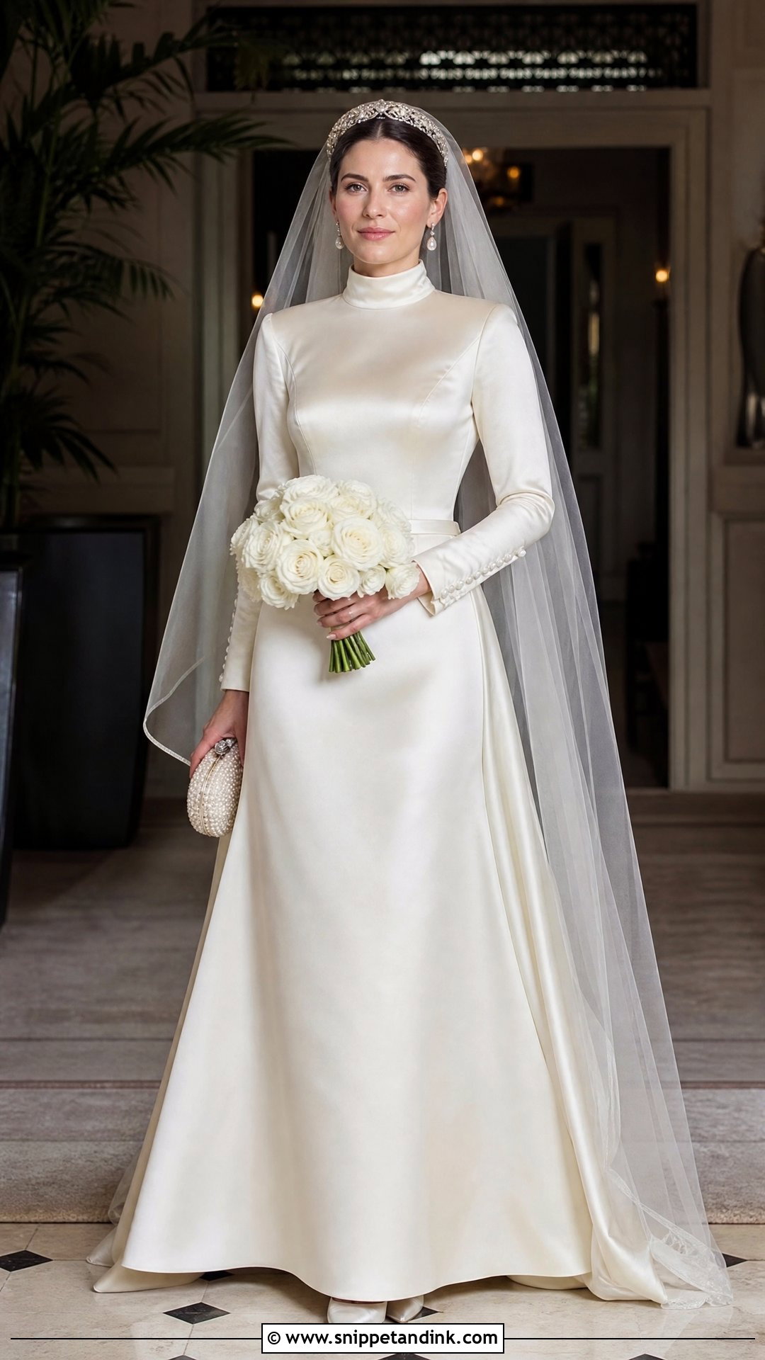 Princess Anne Satin Wedding Dress - Snippet and Ink - 20 Princess Anne Wedding Dress Ideas