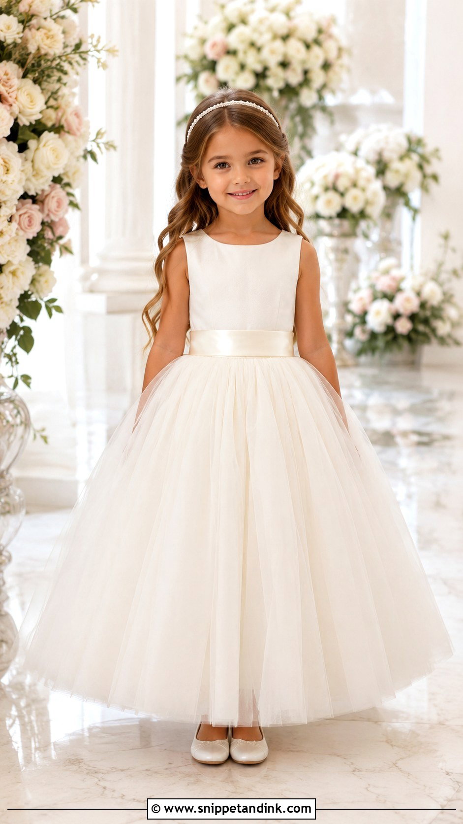 Princess Ball Gown Wedding Dress - Snippet and Ink - 25 Wedding Dresses for Girls