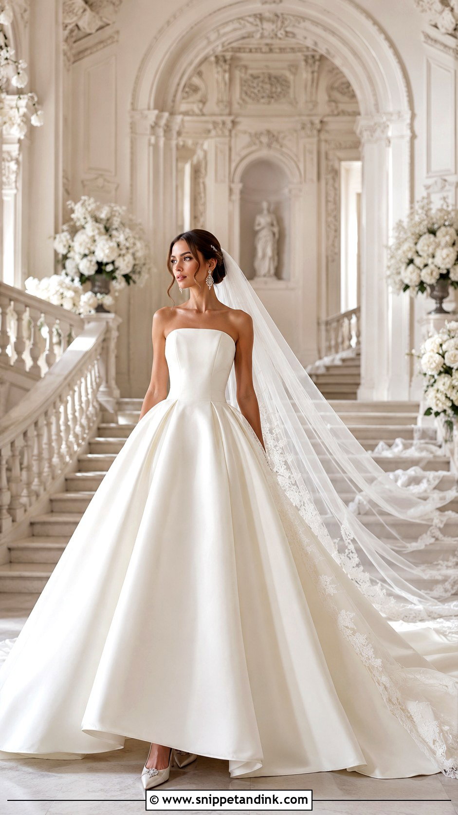 Princess Ball Gown Wedding Dress - Snippet and Ink - 30 Wedding Dresses Aesthetic