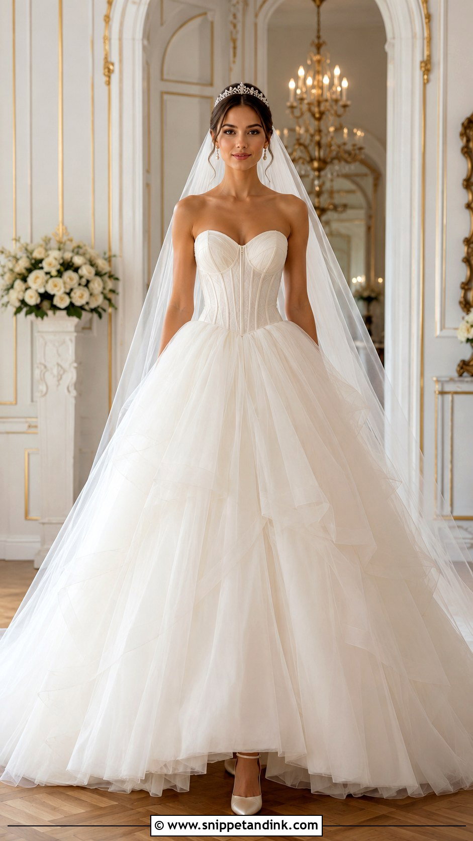 Princess Ball Gown Wedding Dress - Snippet and Ink - 20 Fairy Tail Wedding Dress Ideas