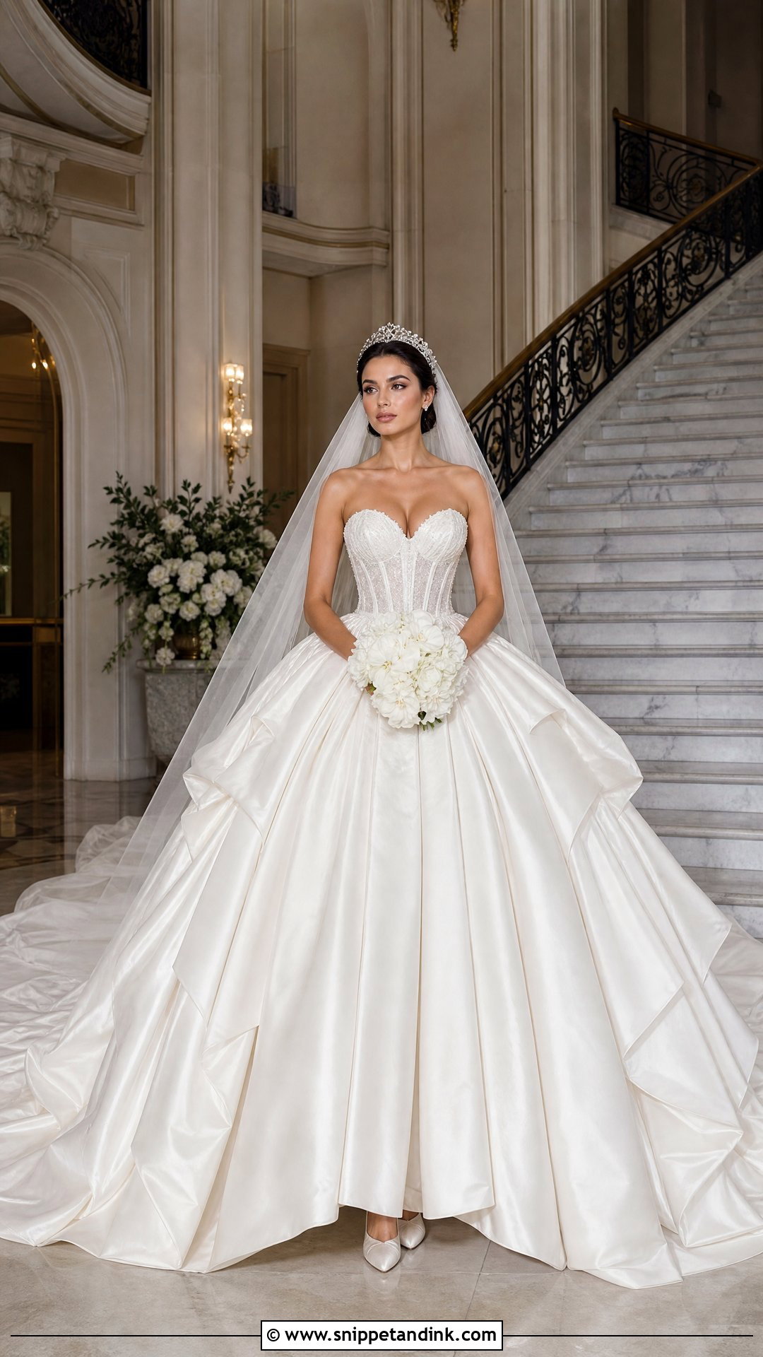 Princess Ball Gown Wedding Dress - Snippet and Ink - 25 Luxurious Wedding Dress Ideas