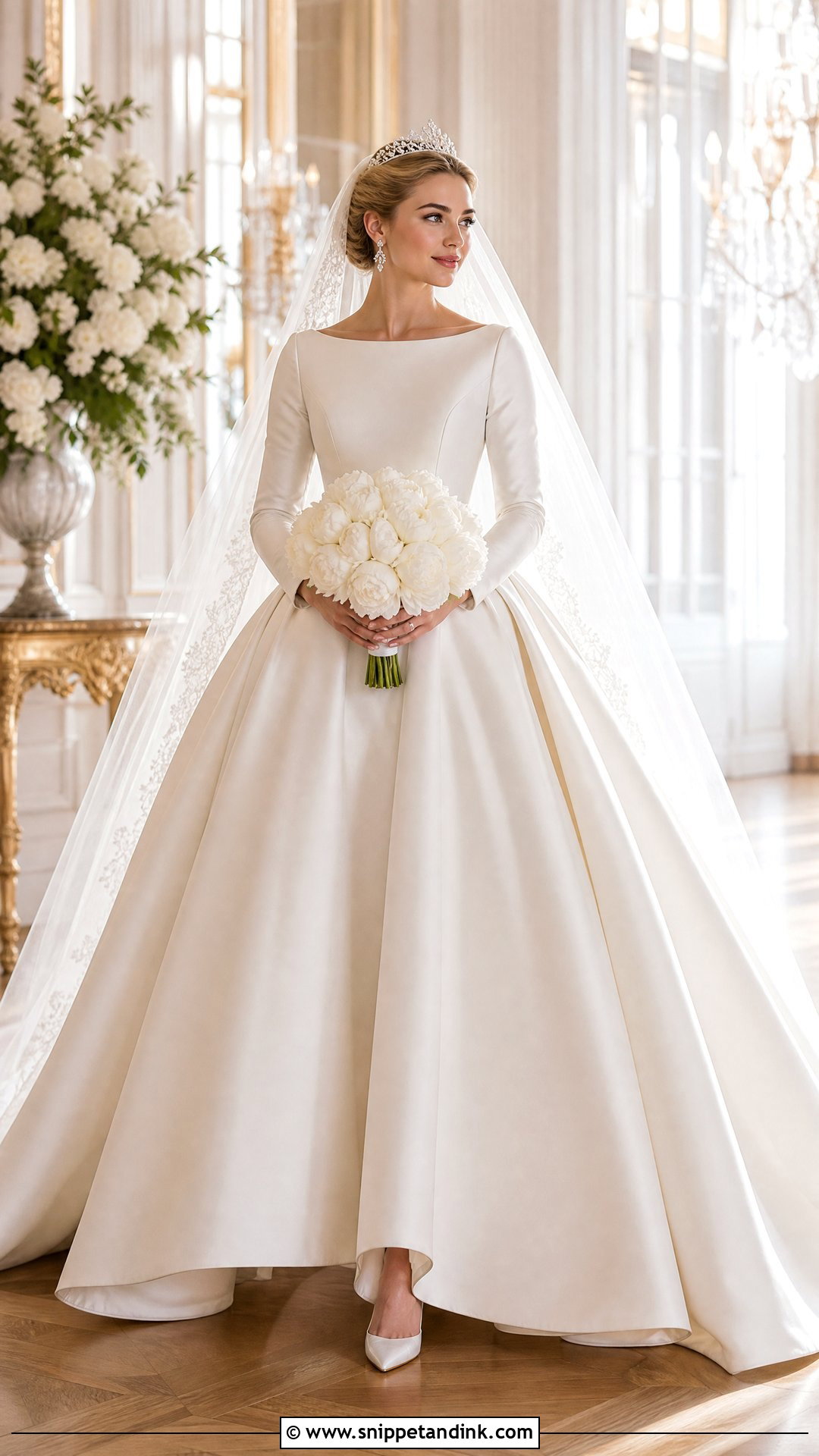 Princess Ball Gown Wedding Gown - Snippet and Ink - 20 Wedding Gown Aesthetic Ideas