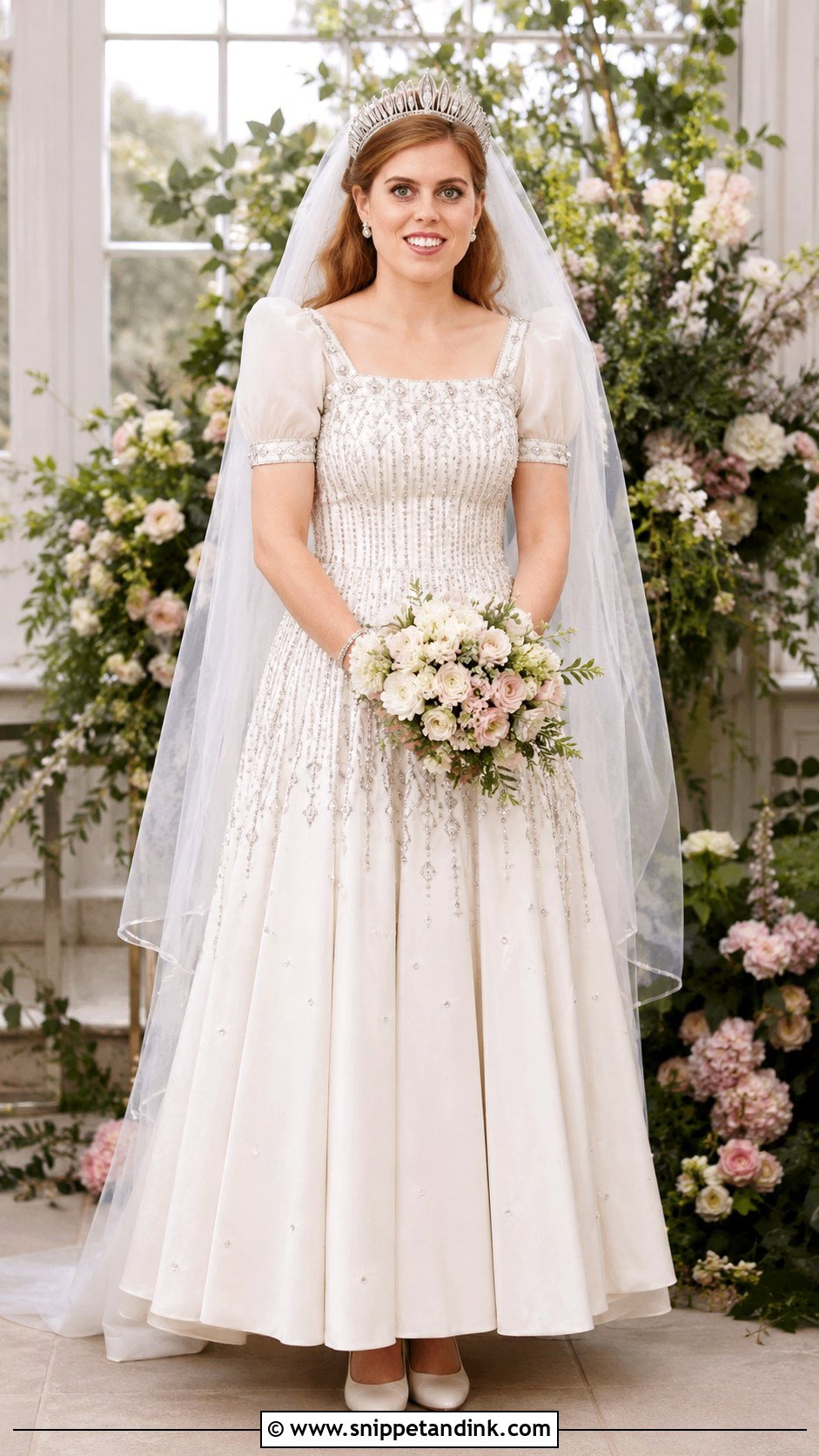 Princess Beatrice Royal Wedding Dress - Snippet and Ink - 25 Royal Wedding Dresses