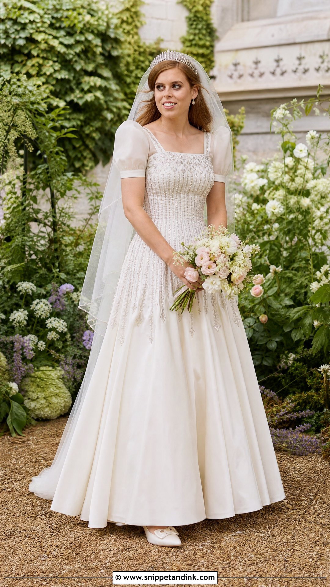 Princess Beatrice Vintage Wedding Dress - Snippet and Ink - 20 Celebrity Brides Ideas
