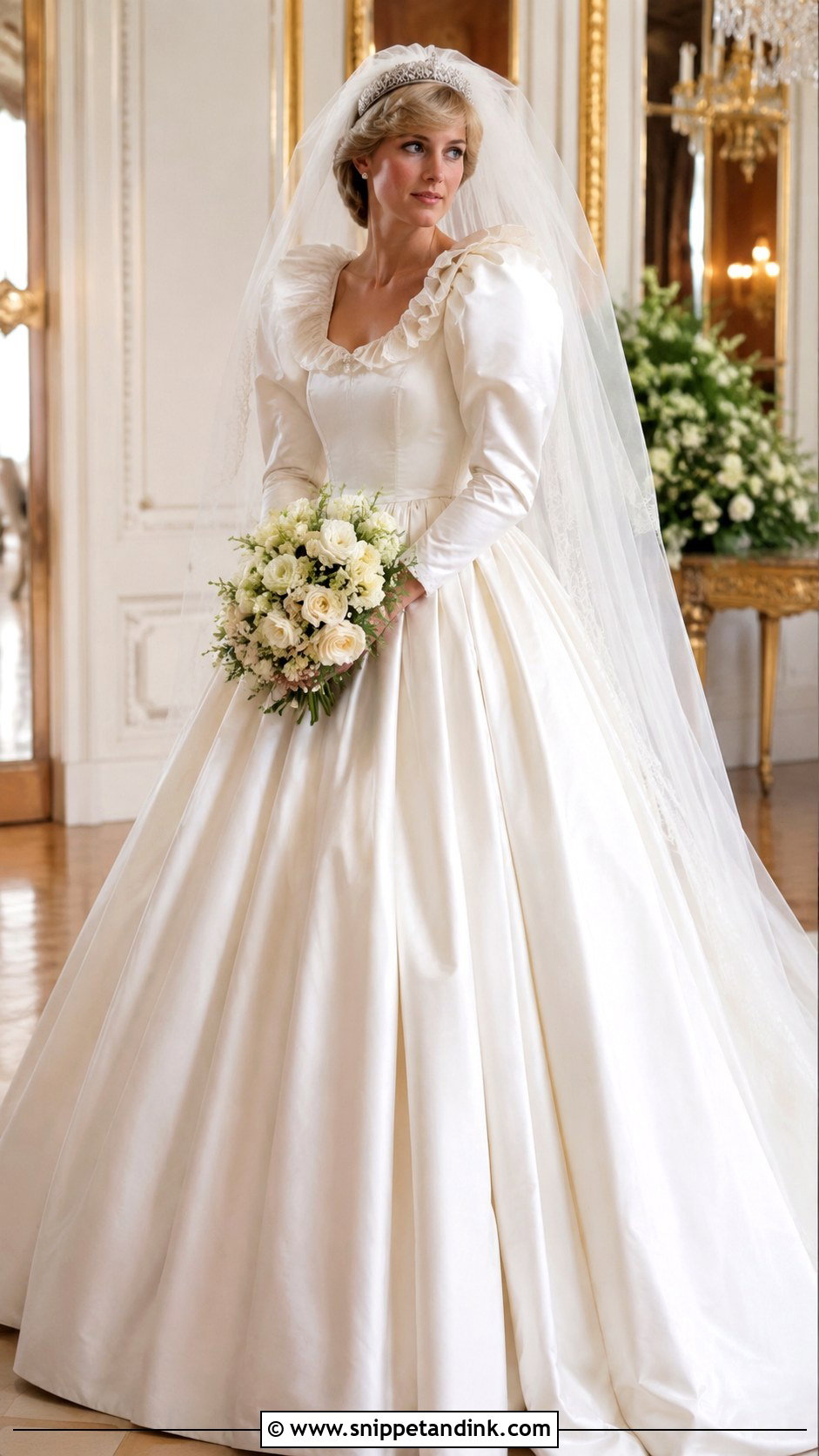 Princess Diana Ball Gown Wedding Dress - Snippet and Ink - 30 Princess Diana Wedding Dress Ideas