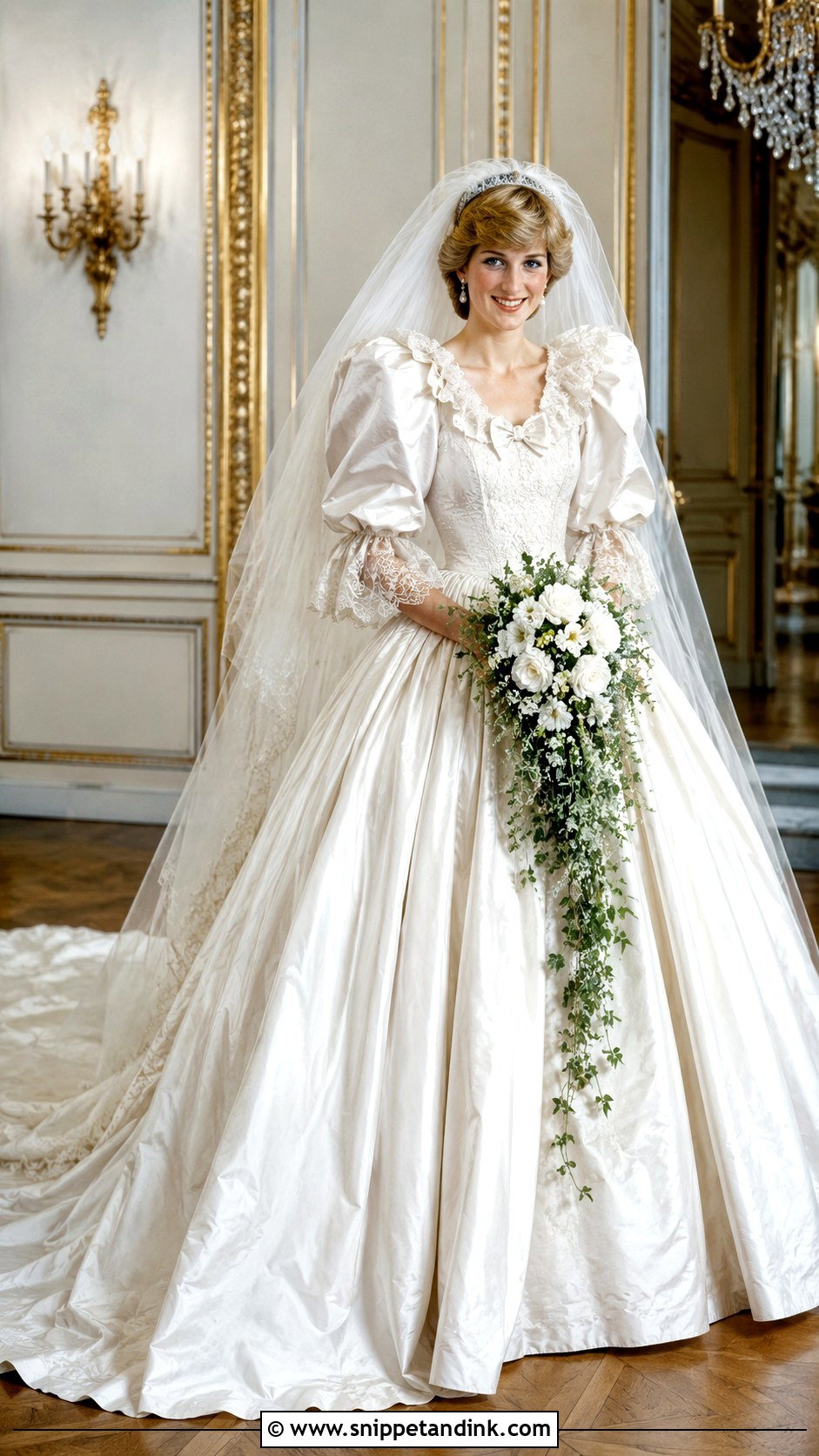 Princess Diana Inspired 1982 Wedding Dress - Snippet and Ink - 20 1982 Wedding Dresses