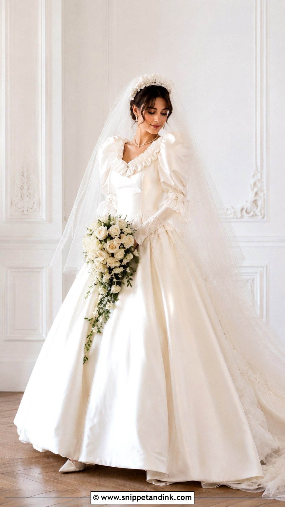 Princess Diana Ivory Wedding Dress - Snippet and Ink - 30 Princess Diana Wedding Dress Ideas