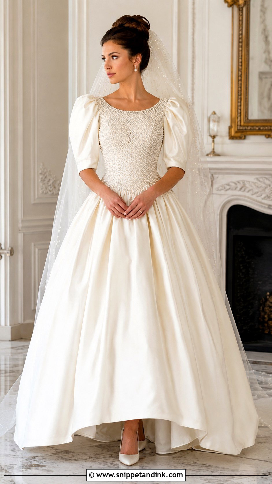 Princess Diana Pearl Wedding Dress - Snippet and Ink - 30 Princess Diana Wedding Dress Ideas