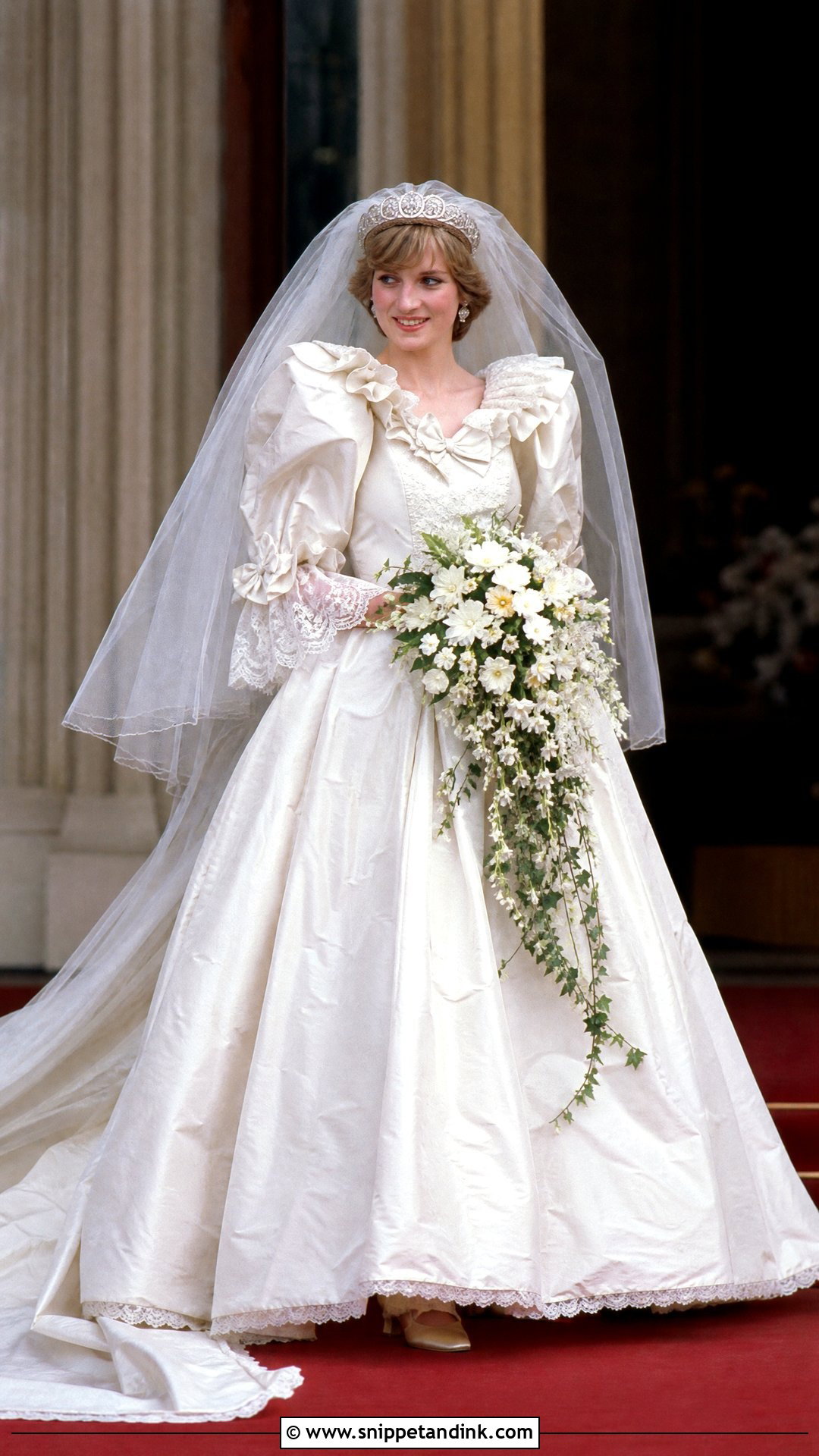 Princess Diana Royal Wedding Gown - Snippet and Ink - 25 Royal Wedding Gowns