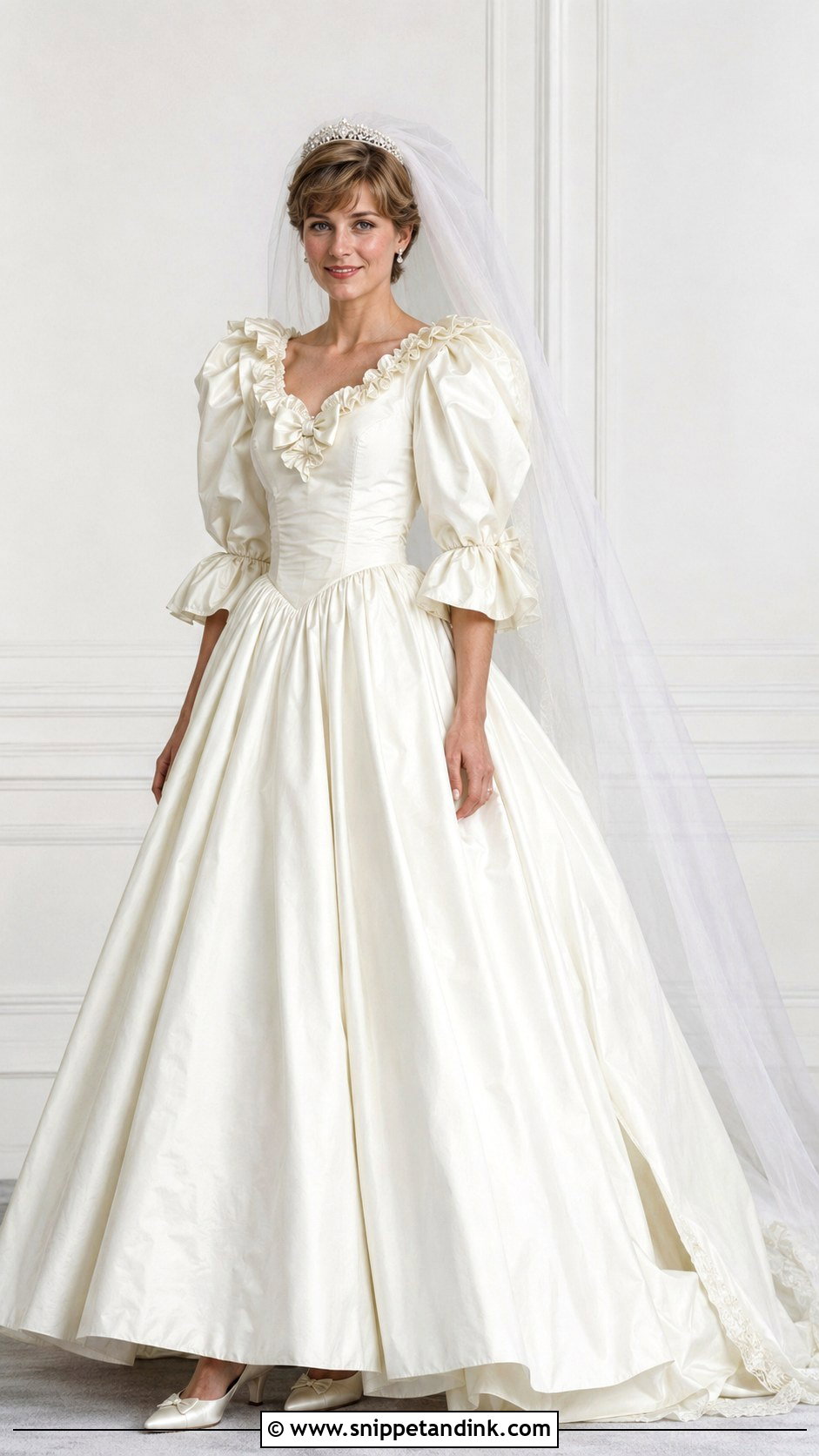 Princess Diana Taffeta Wedding Dress - Snippet and Ink - 30 Princess Diana Wedding Dress Ideas