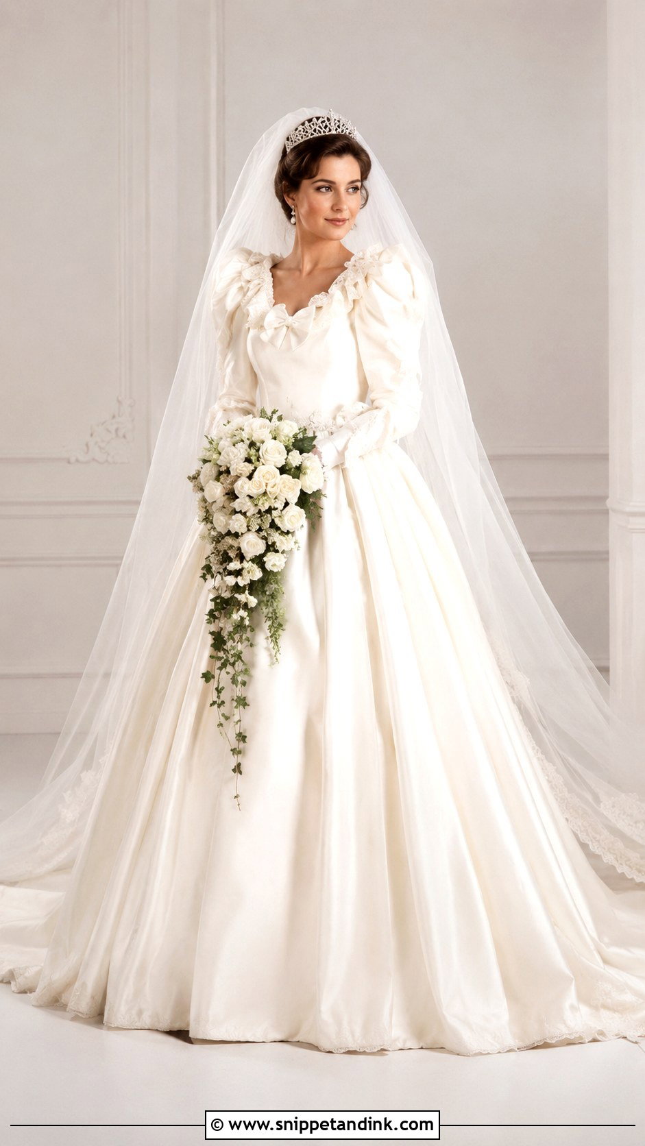 Princess Diana Tiara Wedding Dress - Snippet and Ink - 30 Princess Diana Wedding Dress Ideas