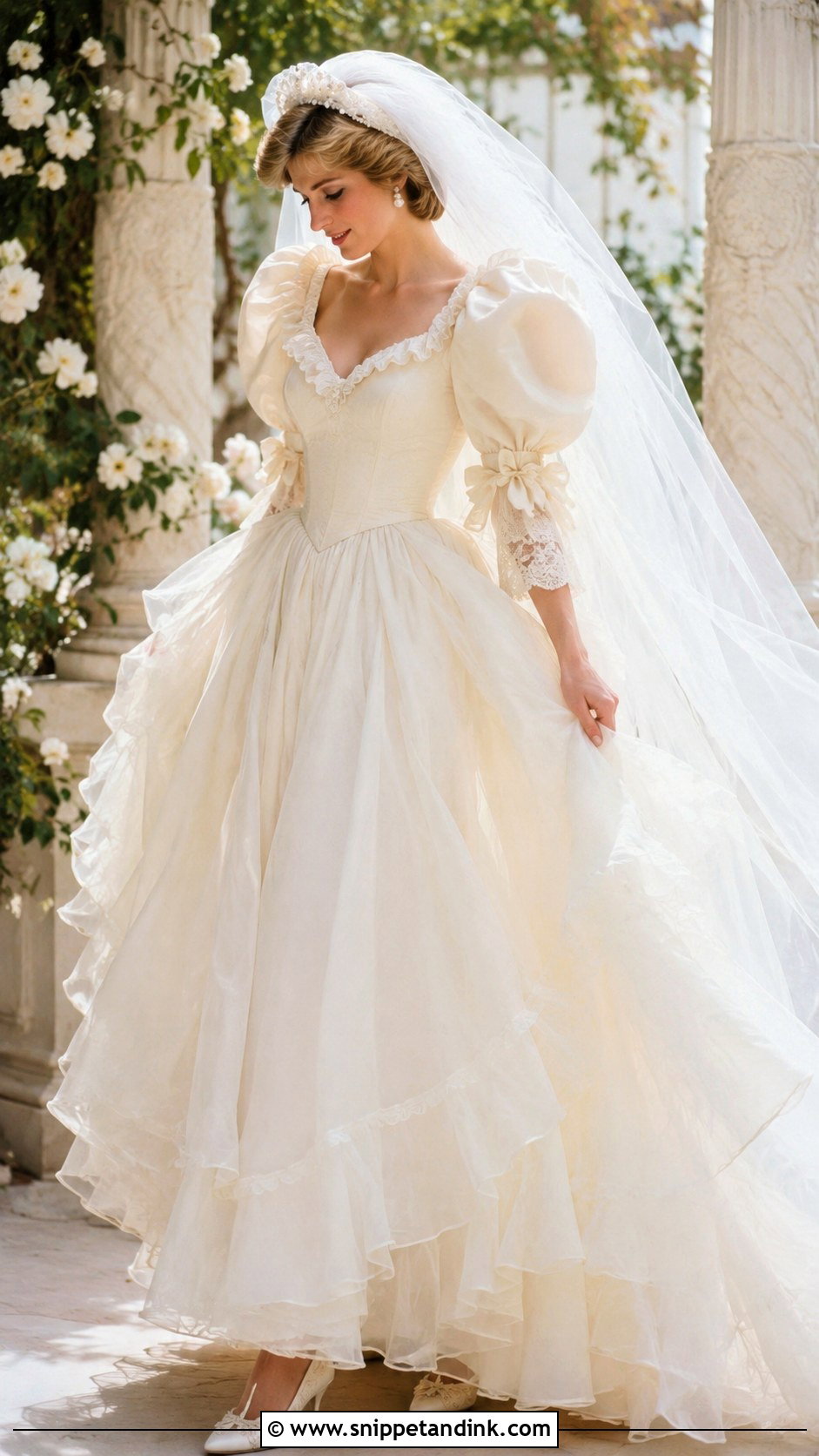 Princess Diana Tulle Wedding Dress - Snippet and Ink - 30 Princess Diana Wedding Dress Ideas