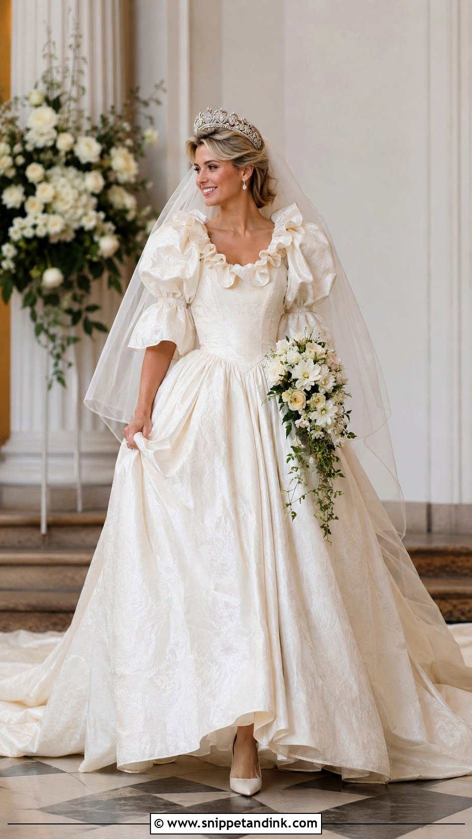 Princess Diana Wedding Dress - Snippet and Ink - 30 Iconic Wedding Dresses