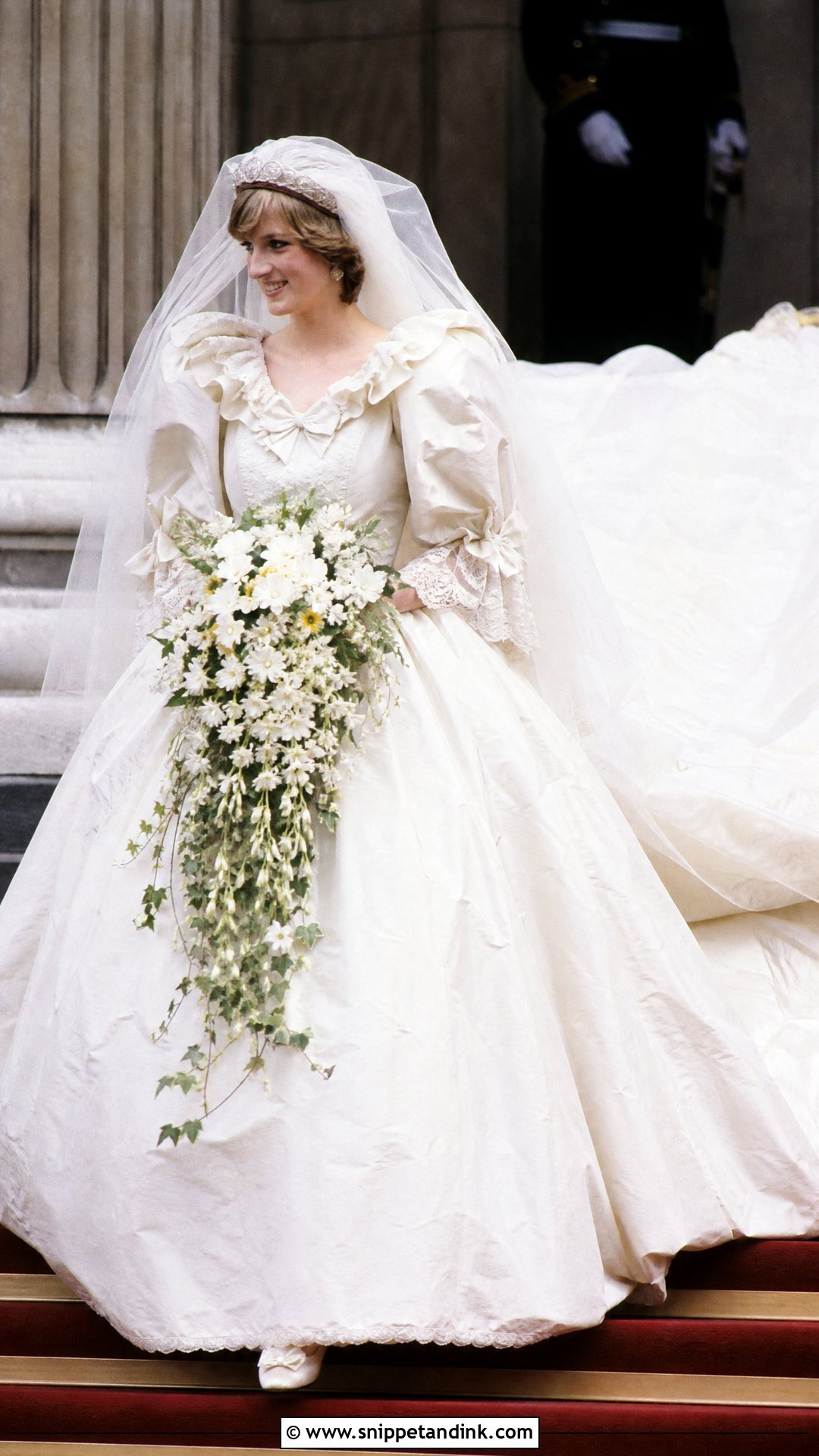 Princess Diana Wedding Dress - Snippet and Ink - 25 Famous Wedding Dresses