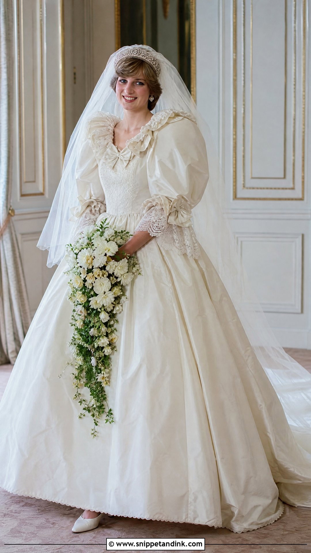 Princess Diana White Wedding Dress - Snippet and Ink - 20 Princess Diana White Dress Ideas
