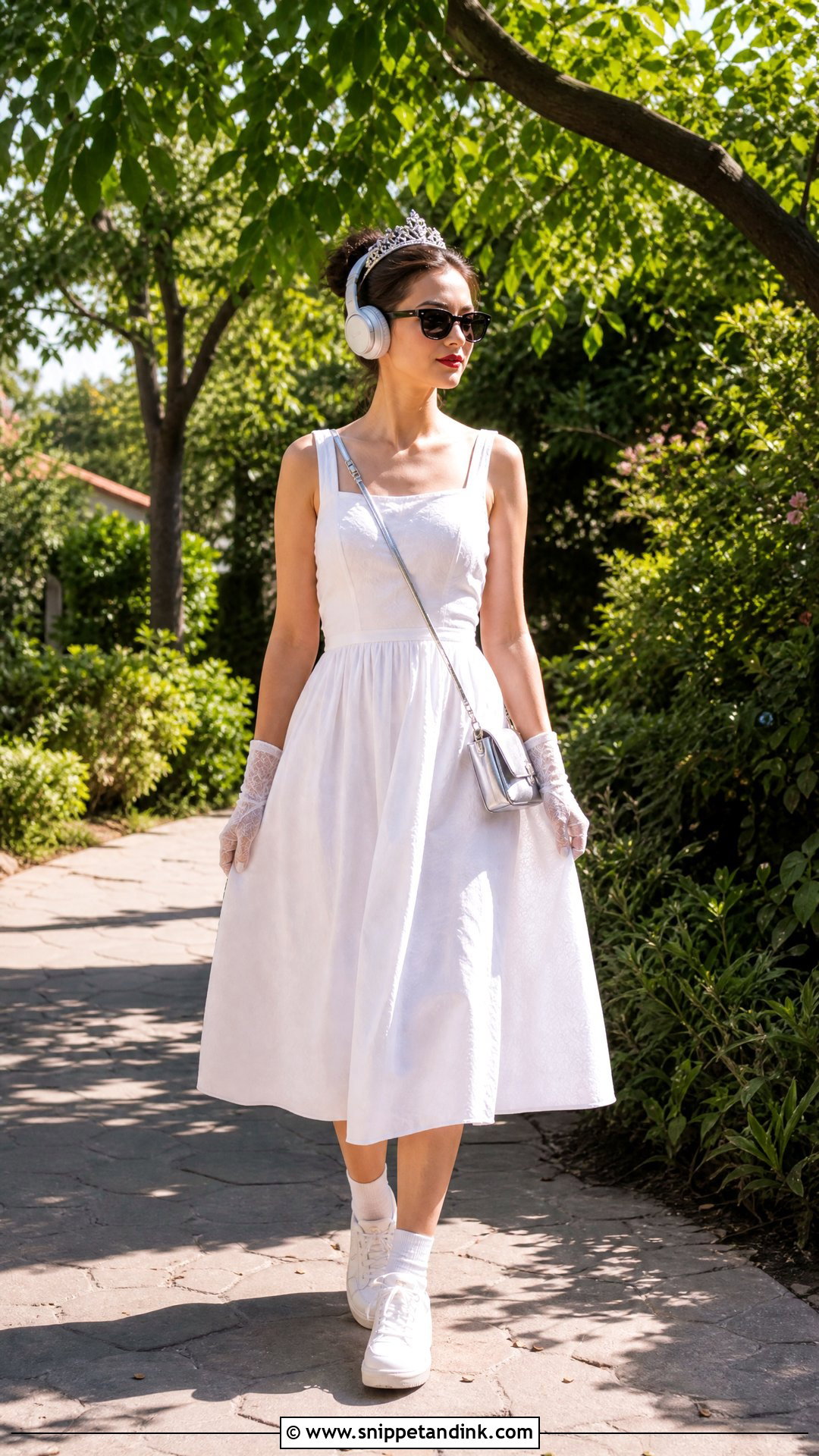Princess Diaries White Casual Sundress - Snippet and Ink - 20 Princess Diaries White Dress Ideas
