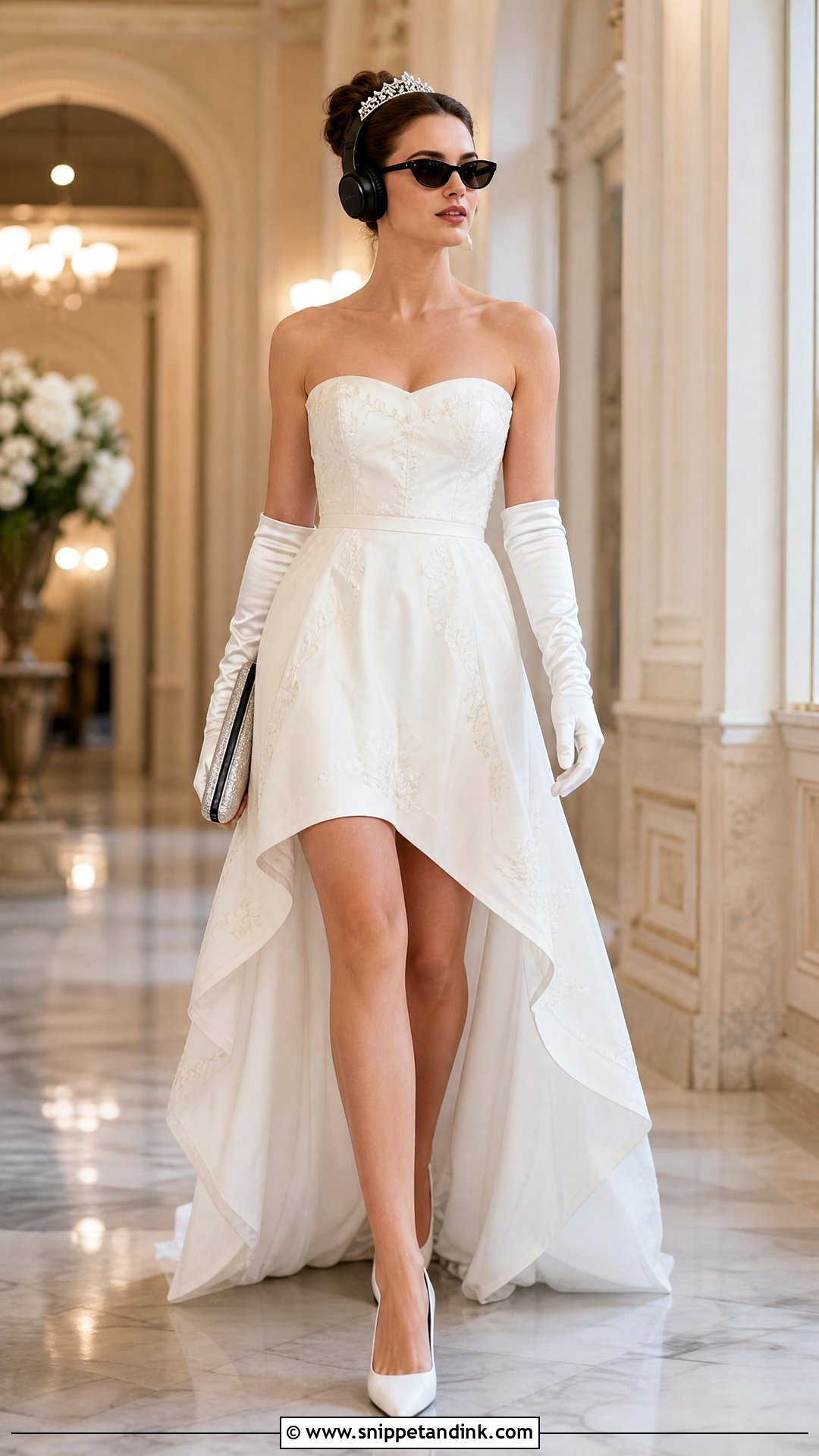 Princess Diaries White High Low Dress - Snippet and Ink - 20 Princess Diaries White Dress Ideas