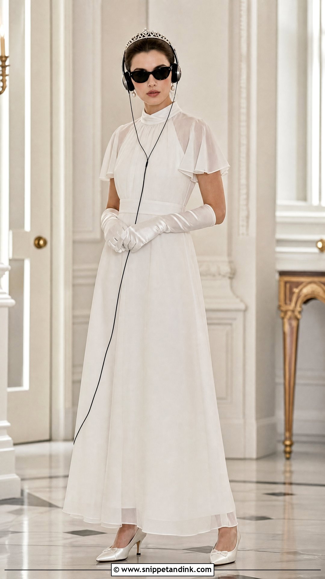 Princess Diaries White Modest Maxi Dress - Snippet and Ink - 20 Princess Diaries White Dress Ideas
