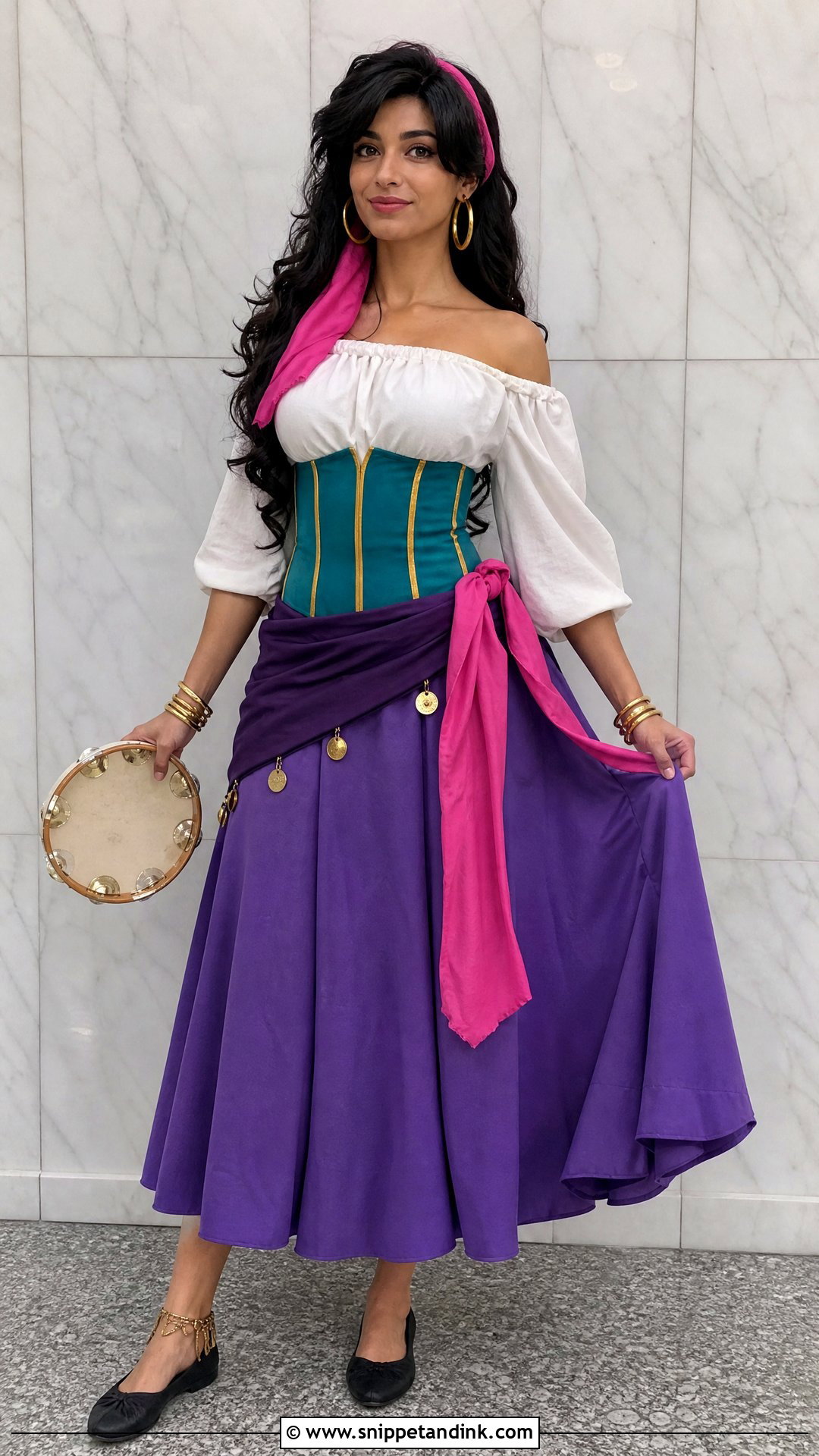 Princess Esmeralda Cosplay Outfit - Snippet and Ink - 20 Princess Esmeralda Ideas