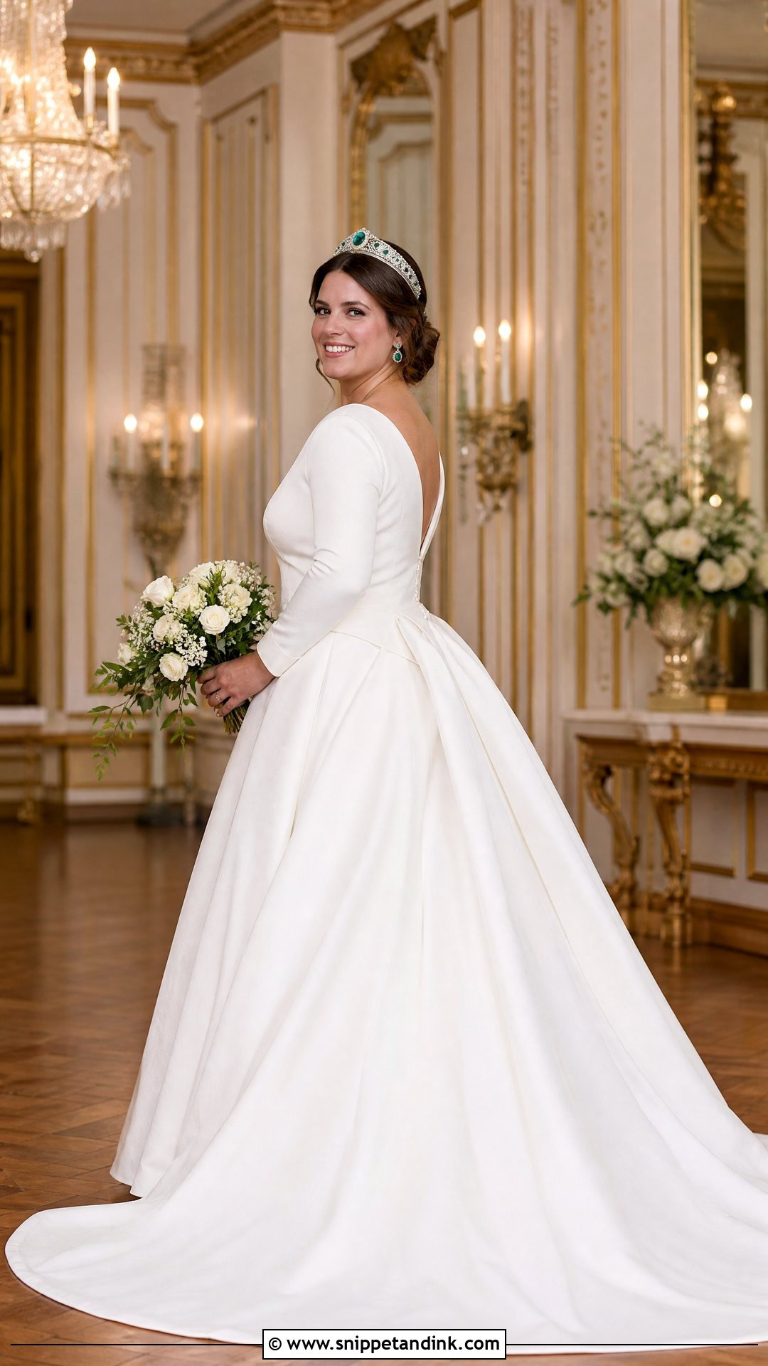 Princess Eugenie Plus Size Ball Gown - Snippet and Ink - 20 Princess Eugenie Wedding Dress Ideas