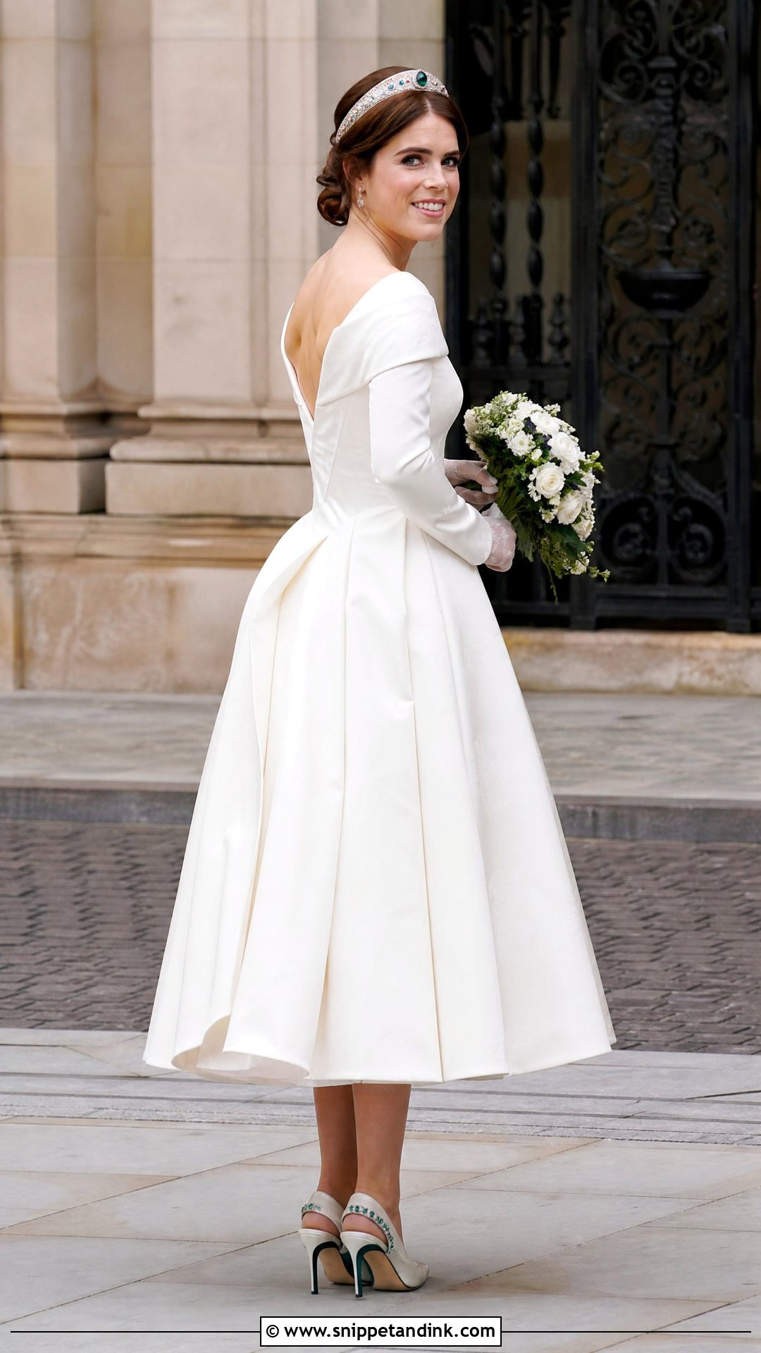 Princess Eugenie Tea Length Wedding Dress - Snippet and Ink - 20 Princess Eugenie Wedding Dress Ideas