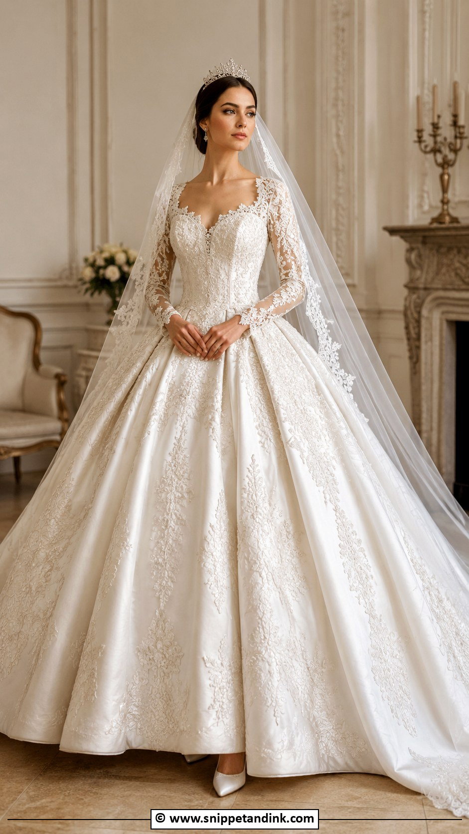 Princess Fairytale Wedding Dress - Snippet and Ink - 30 Fairytale Wedding Dress Ideas