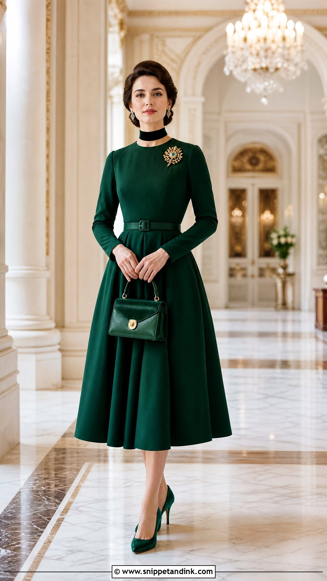 Princess Fawzia Cinched Waist Dress - Snippet and Ink - 20 Princess Fawzia Ideas