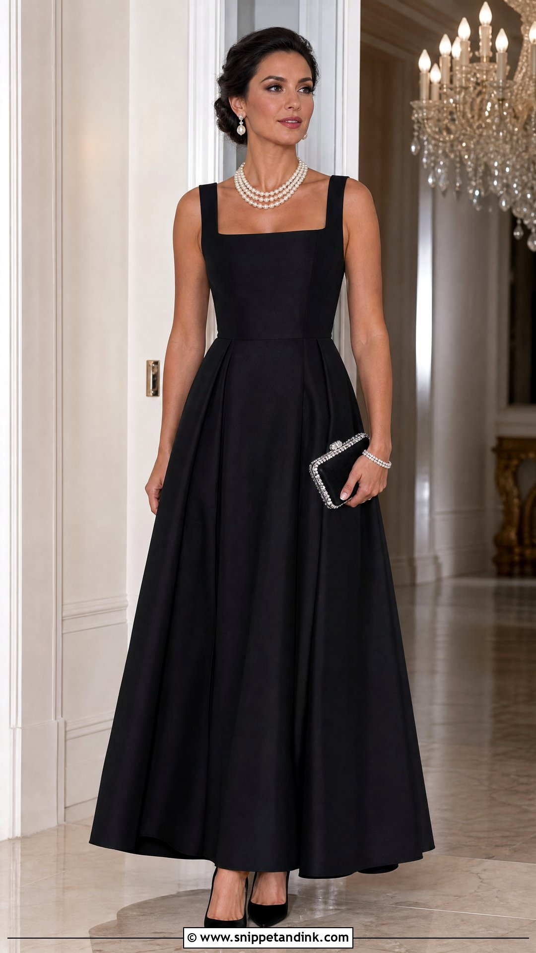 Princess Fawzia Pearl Evening Gown - Snippet and Ink - 20 Princess Fawzia Ideas