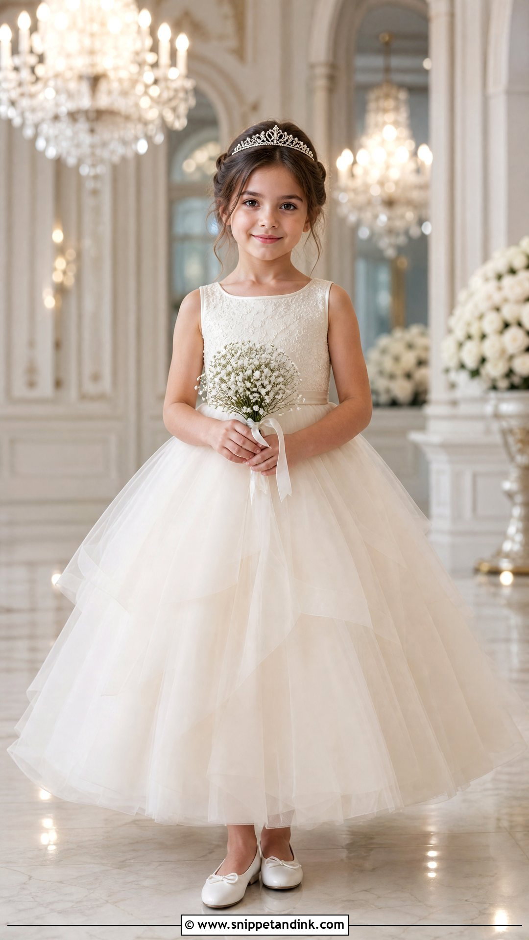 Princess Flower Girl Dress - Snippet and Ink - 25 Girl Wedding Dress Ideas