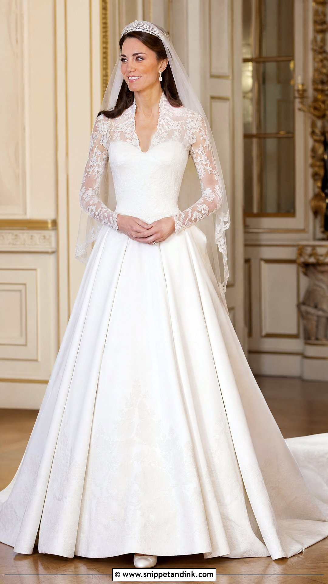 Princess Kate Mikado Ball Gown - Snippet and Ink - 25 Princess Kate Wedding Dress Ideas