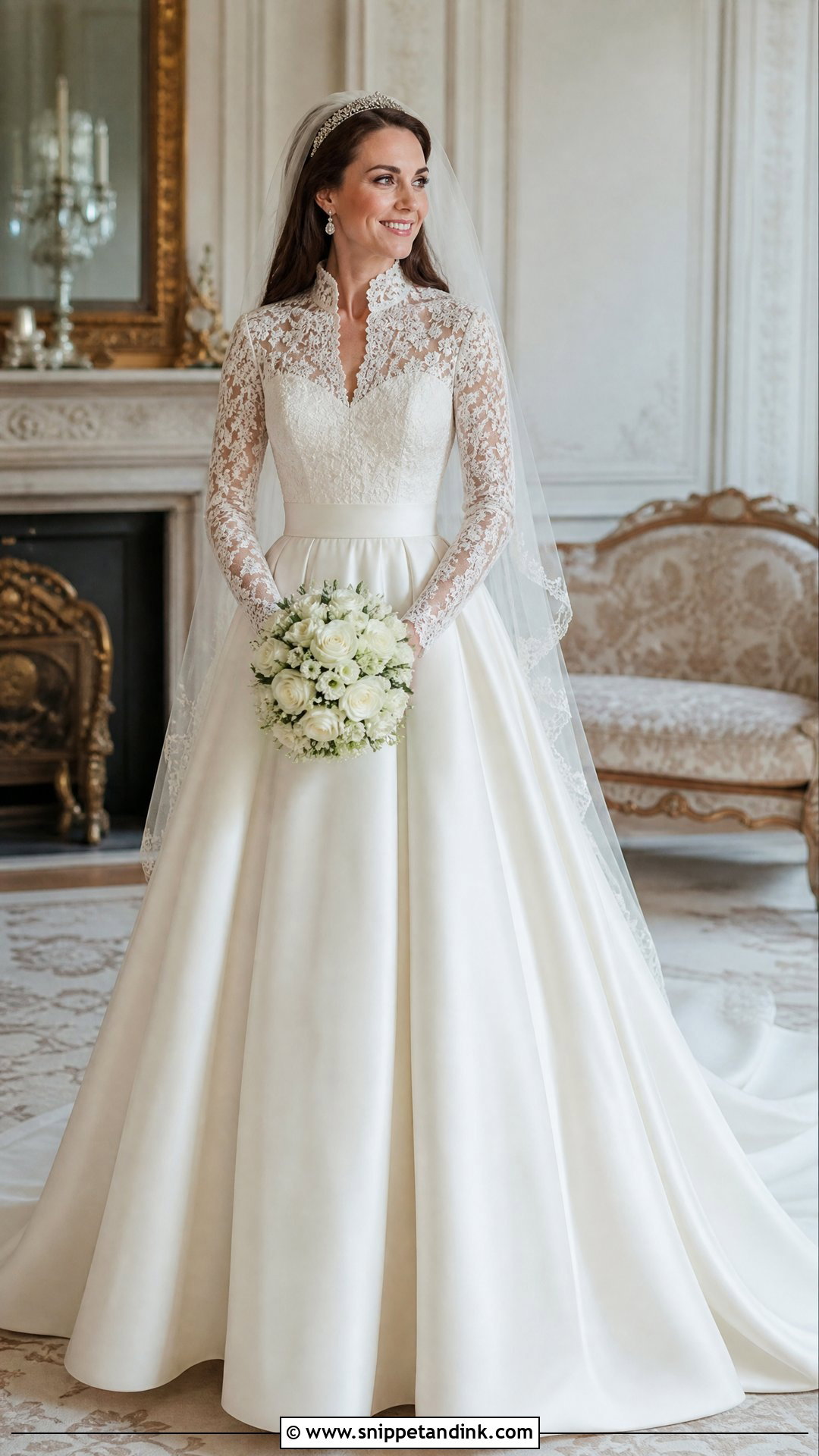 Princess Kate Vintage Wedding Dress - Snippet and Ink - 25 Princess Kate Wedding Dress Ideas
