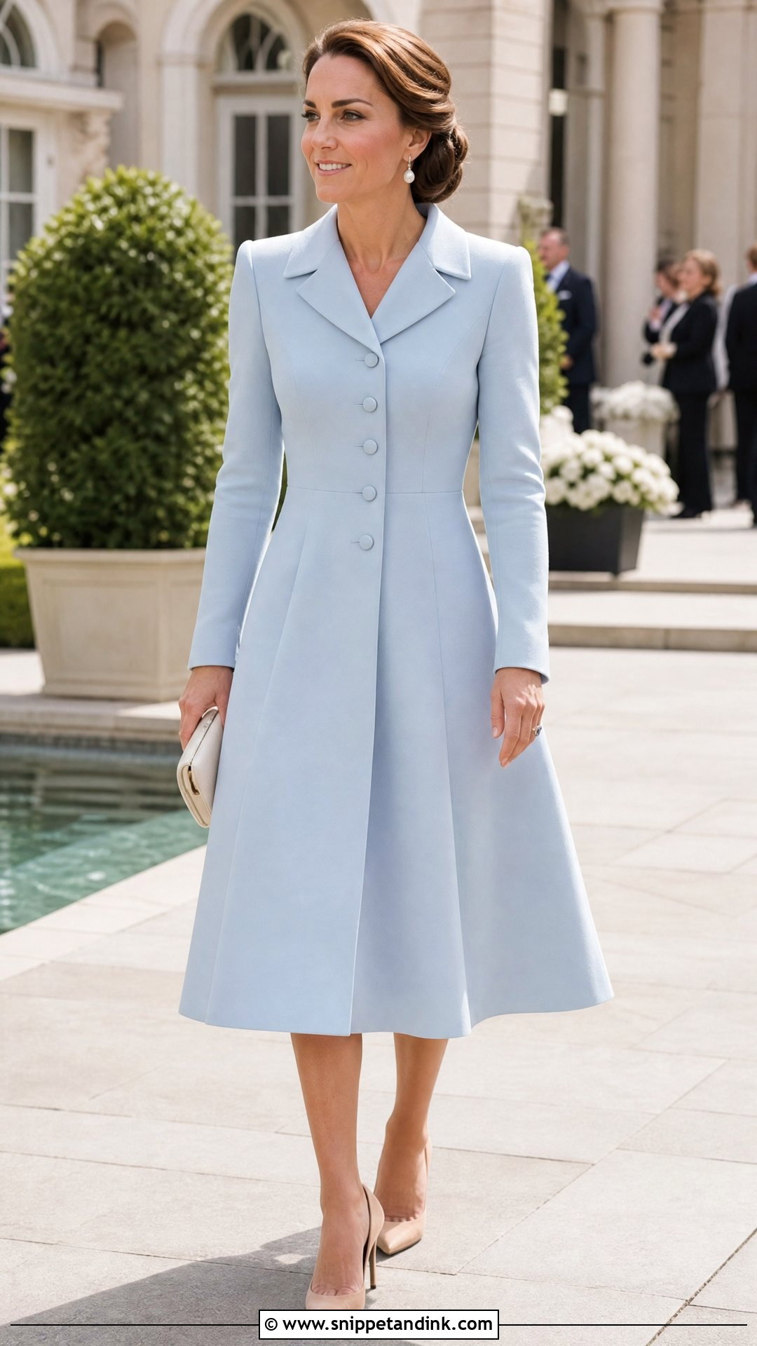 Princess Katherine Coat Dress Outfit - Snippet and Ink - 25 Princess Katherine Ideas