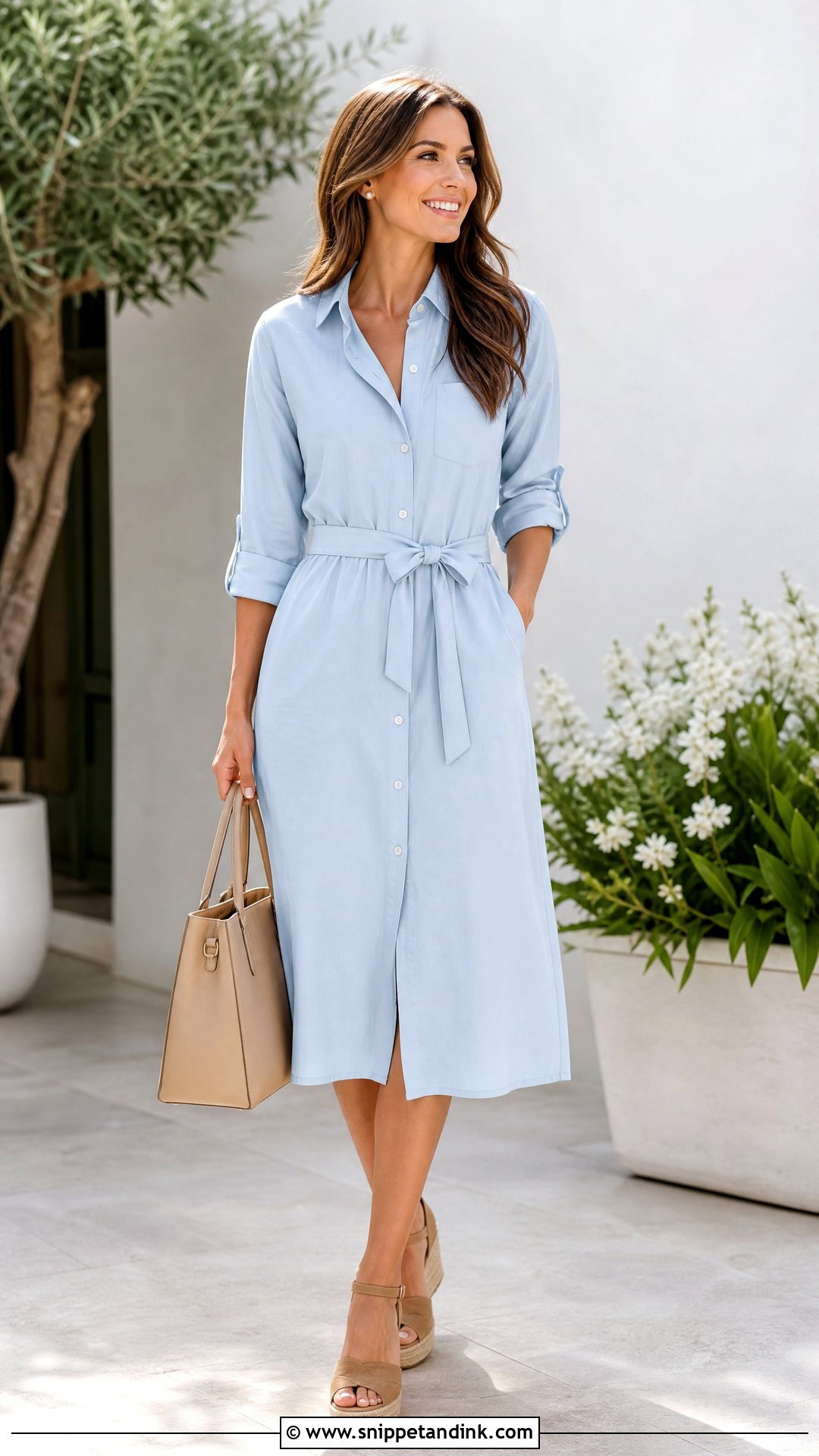 Princess Katherine Shirt Dress Outfit - Snippet and Ink - 25 Princess Katherine Ideas