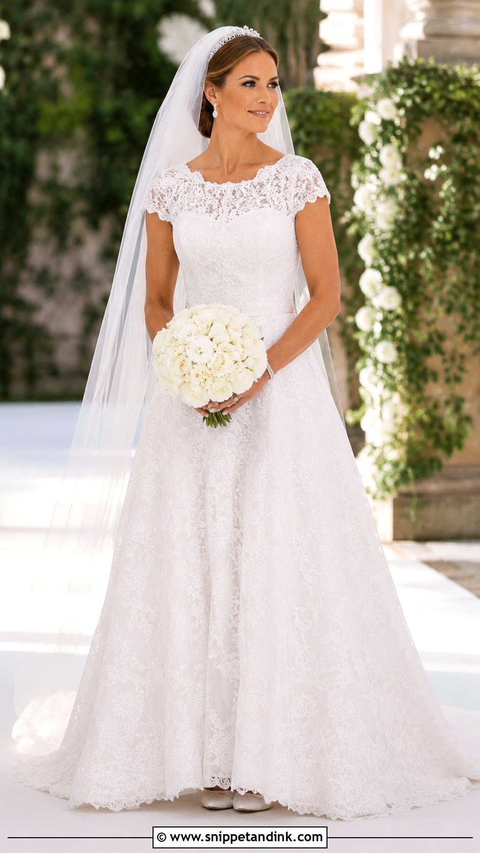 Princess Madeleine Royal Wedding Dress - Snippet and Ink - 25 Royal Wedding Dresses