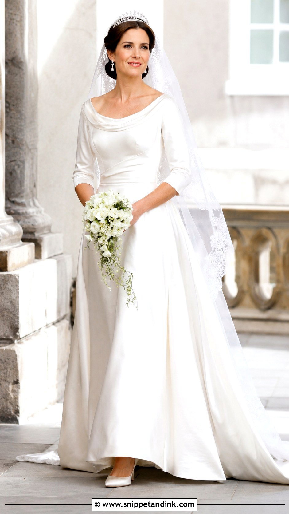Princess Mary Royal Wedding Dress - Snippet and Ink - 25 Royal Wedding Dresses