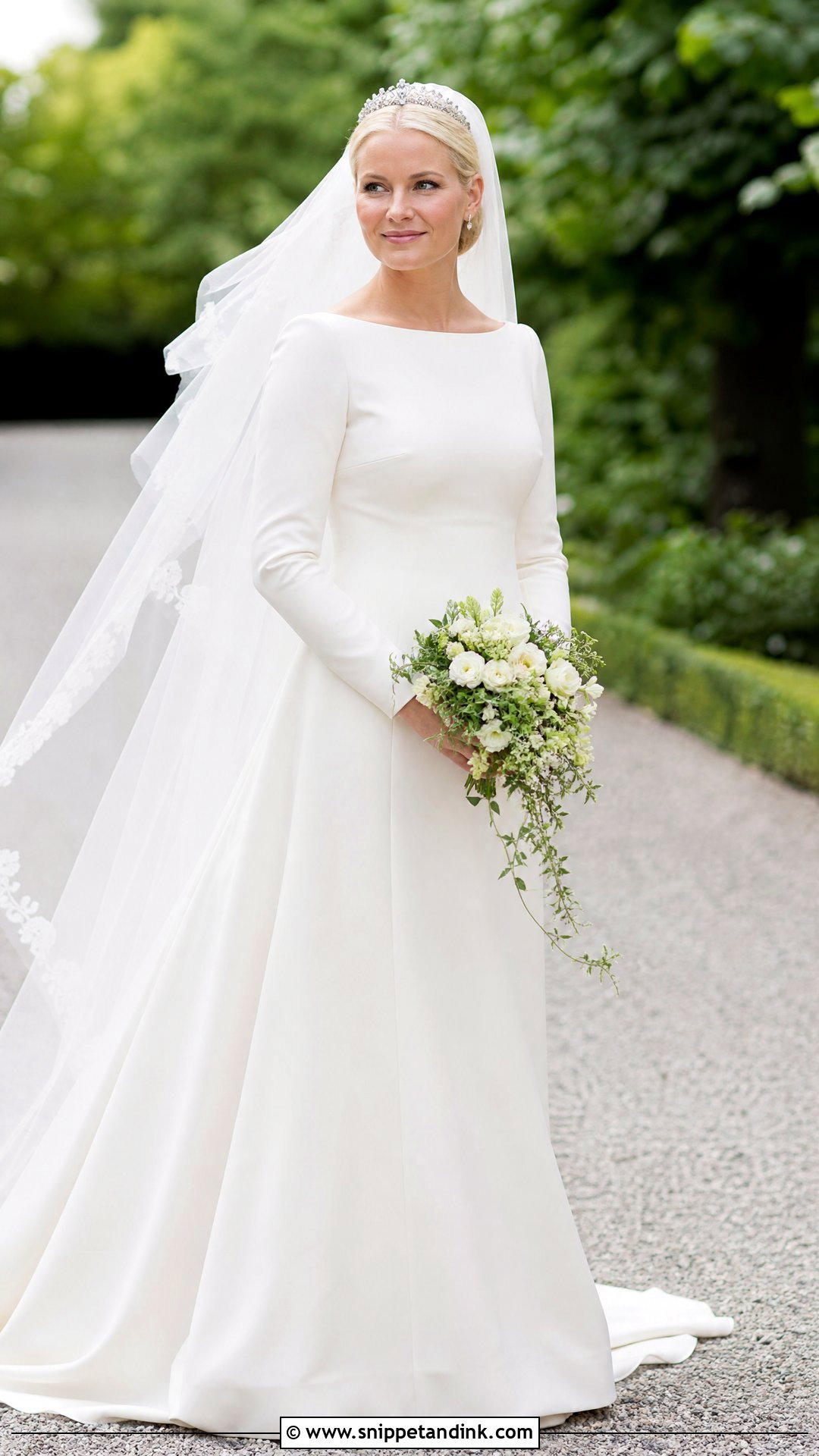 Princess Mette Marit Royal Wedding Gown - Snippet and Ink - 25 Royal Wedding Gowns