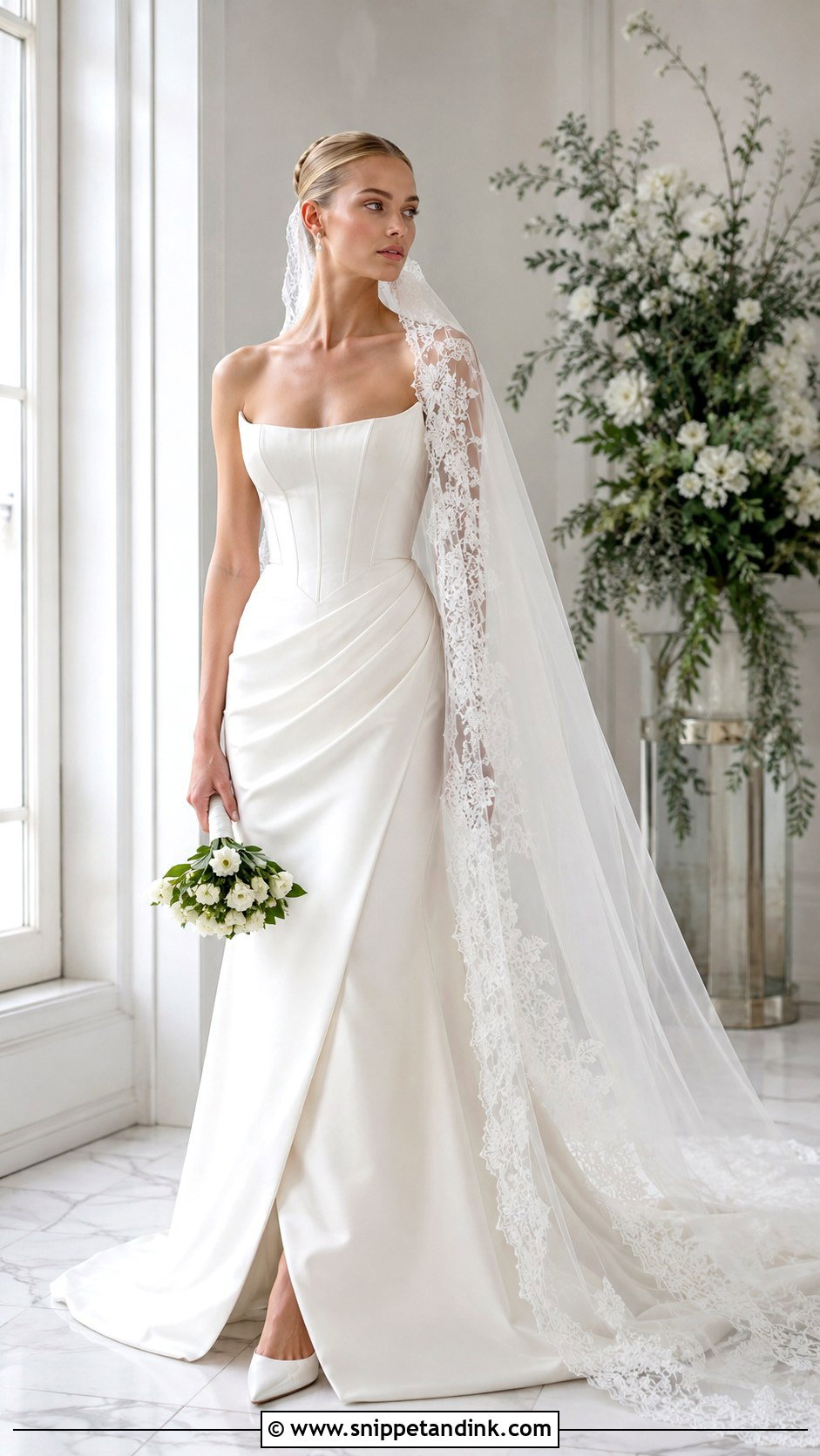 Princess Olympia Royal Wedding Dress - Snippet and Ink - 25 Royal Wedding Dresses