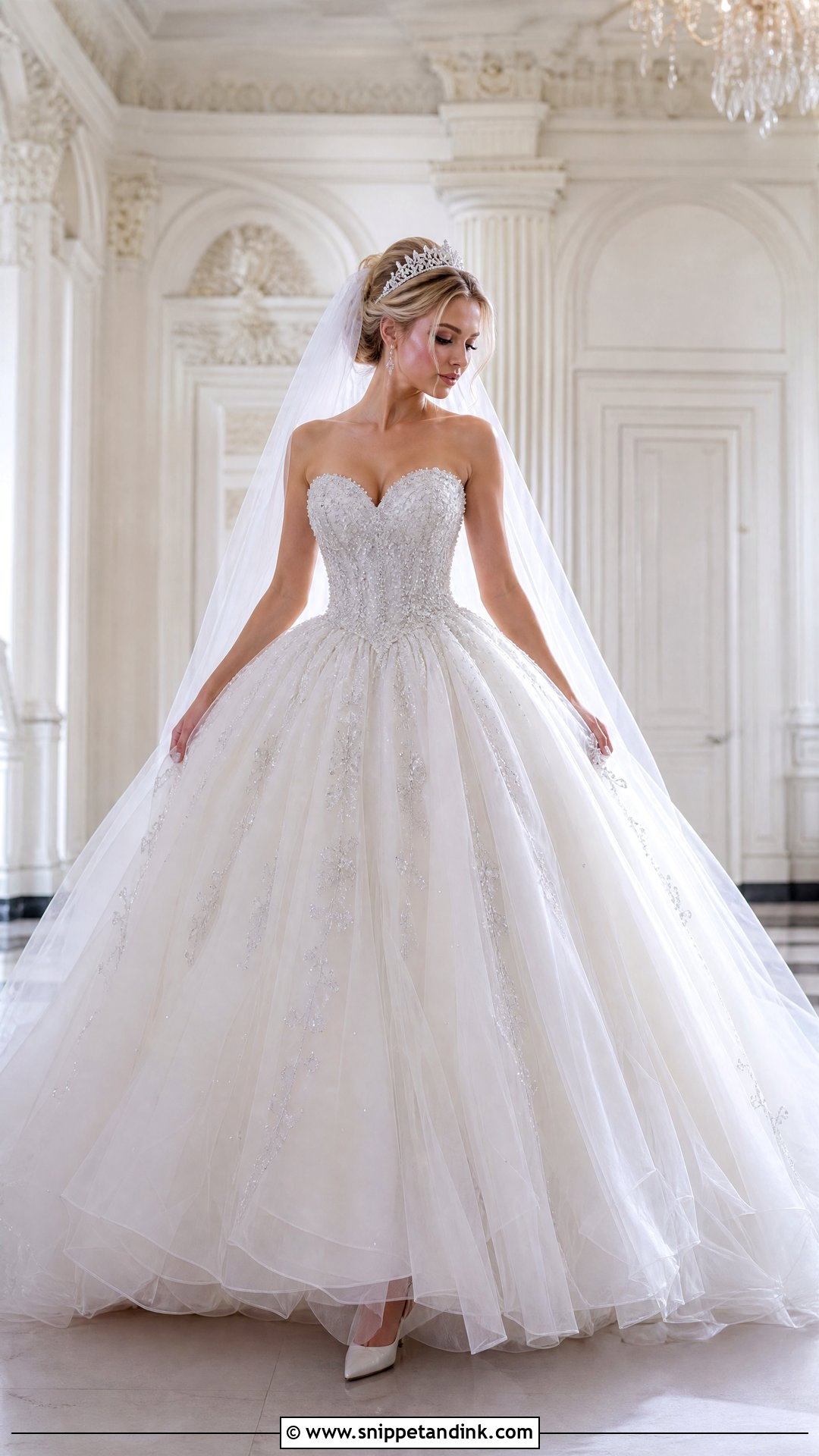 Princess Poofy Wedding Dress - Snippet and Ink - 25 Poofy Wedding Dresses