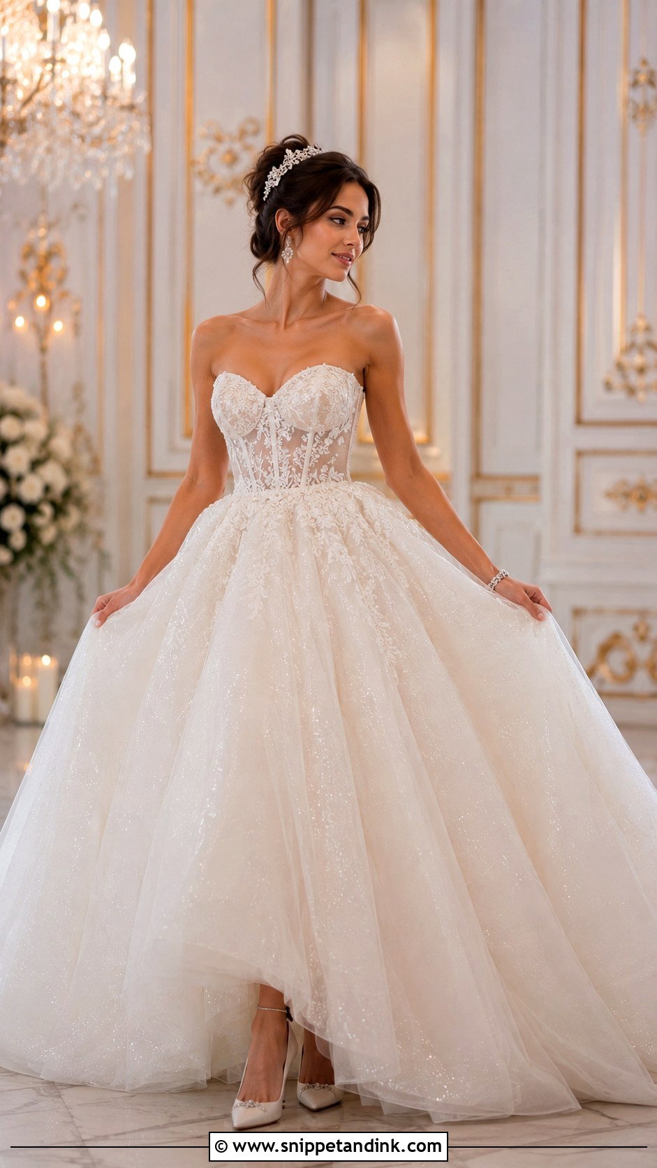Princess Poofy Wedding Dress - Snippet and Ink - 30 Poofy Wedding Dress Ideas